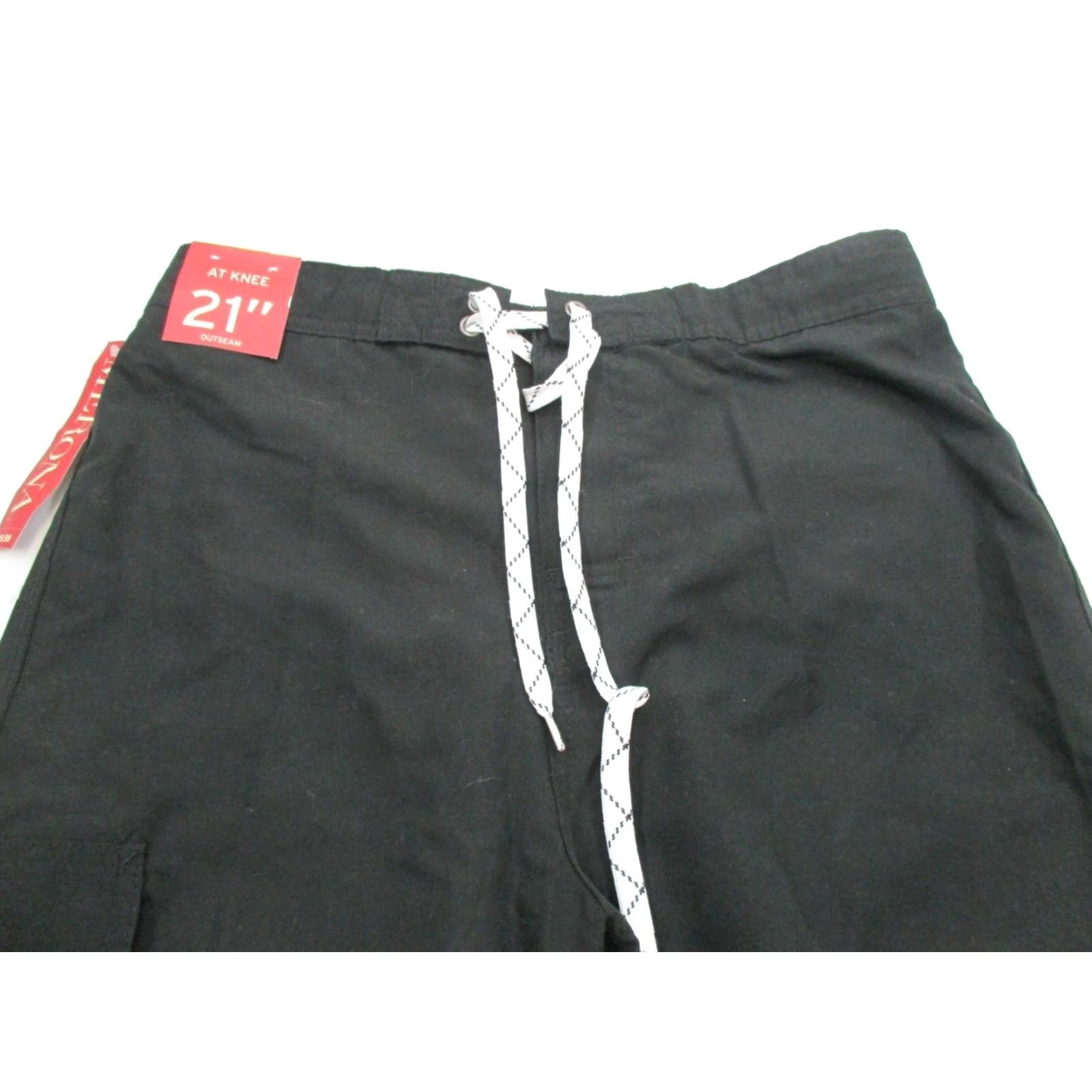 Merona Merona Men's S Board Shorts Swim Bottom Lined Black Solid Casual Size S Size US 29 - 2 Thumbnail