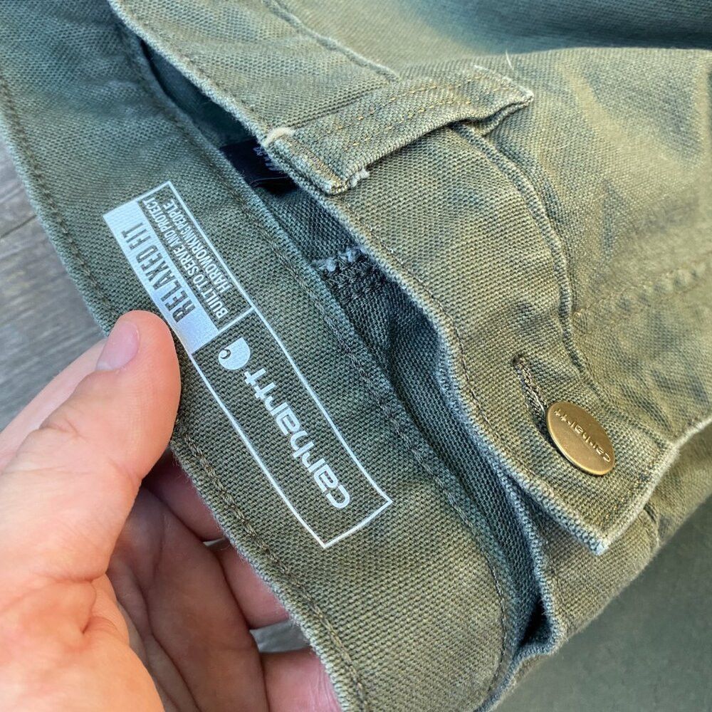 Carhartt Carhartt Multipocket Cargo Pants Size 44 Green Size US 44 / EU 60 - 6 Thumbnail
