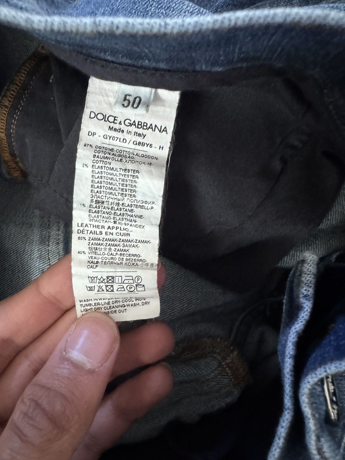 Dolce & Gabbana Dolce and Gabbana Jeans Size US 34 / EU 50 - 5 Thumbnail