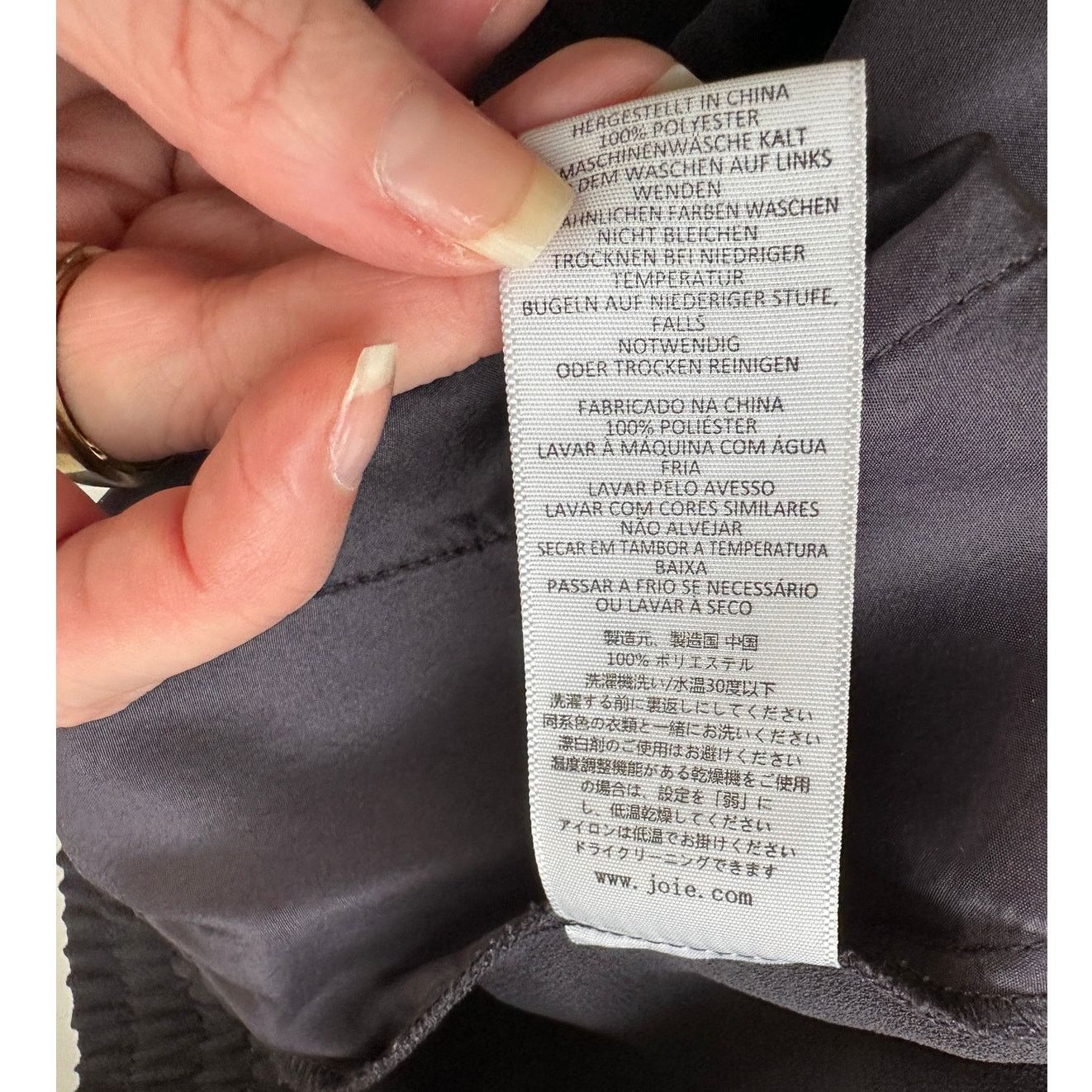 Joie Joie Slate Pull On Elastic Waist Pocket Jogger Cuffed Hem S Size 27" / US 4 / IT 40 - 10 Thumbnail