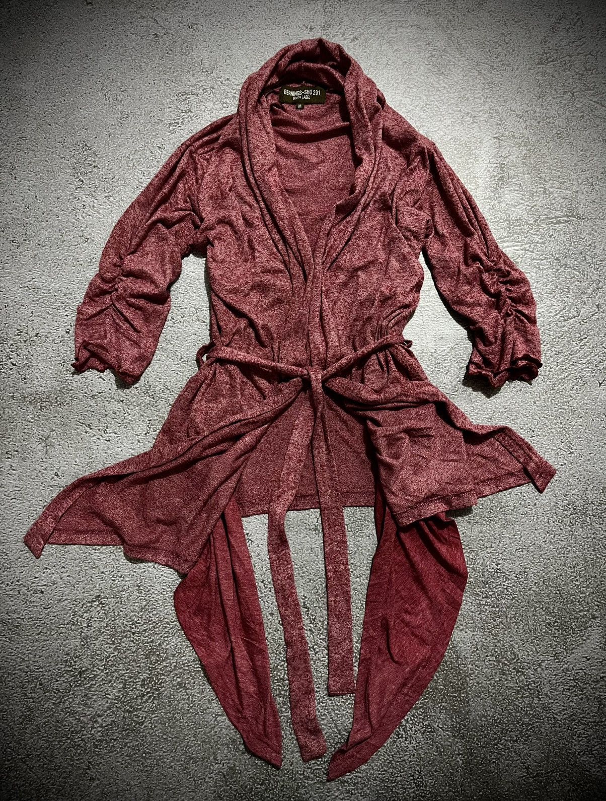 Rare Bernings sho Vkei Style Layered Vest Cardigan