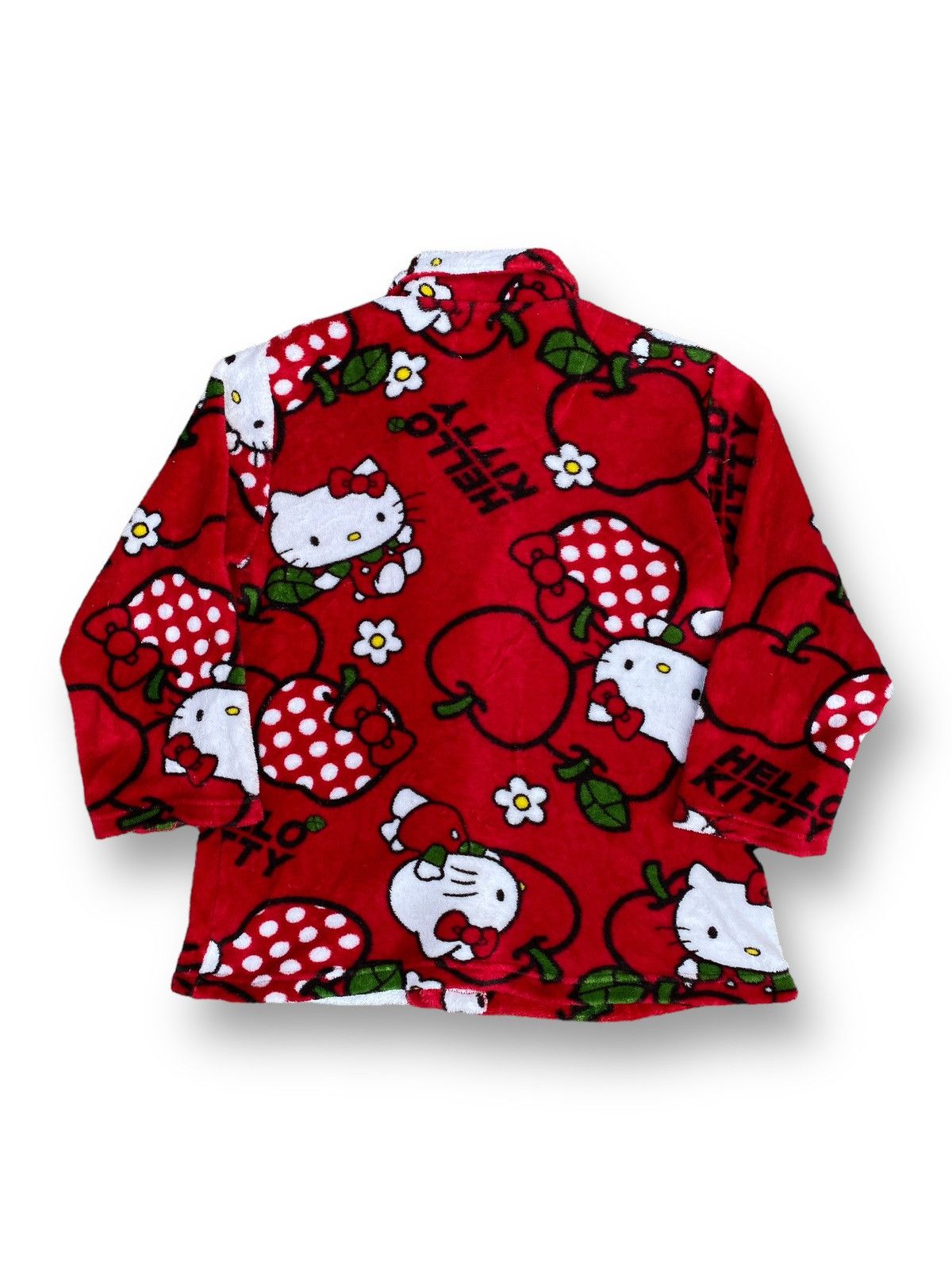 Anime × Japanese Brand × Vintage Vintage Hello Kitty Fleece Jacket. #D3 Size M / US 6-8 / IT 42-44 - 4 Thumbnail