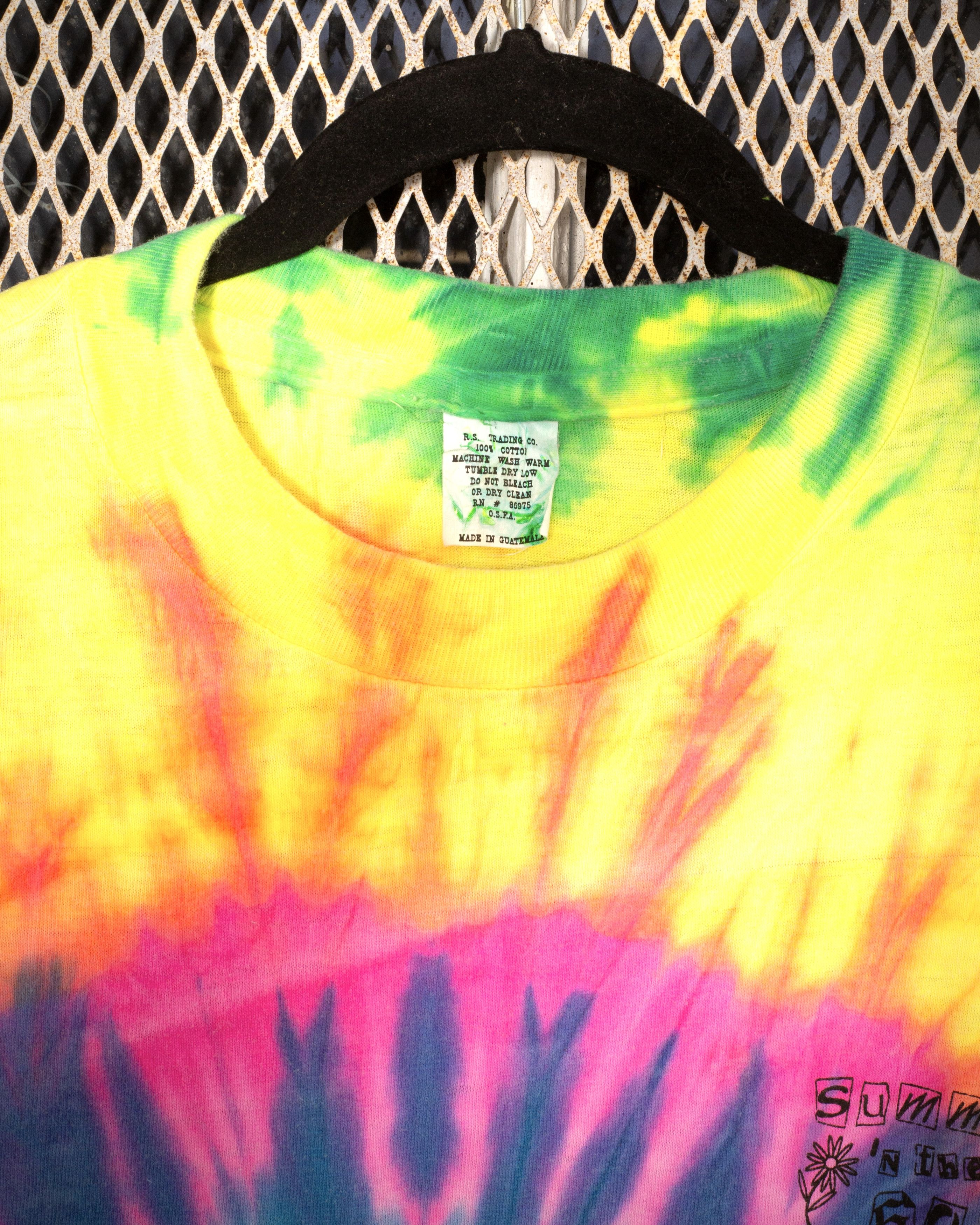Vintage Vintage Tie-dye Las Vegas Single Stitch Tee Size US XL / EU 56 / 4 - 5 Thumbnail