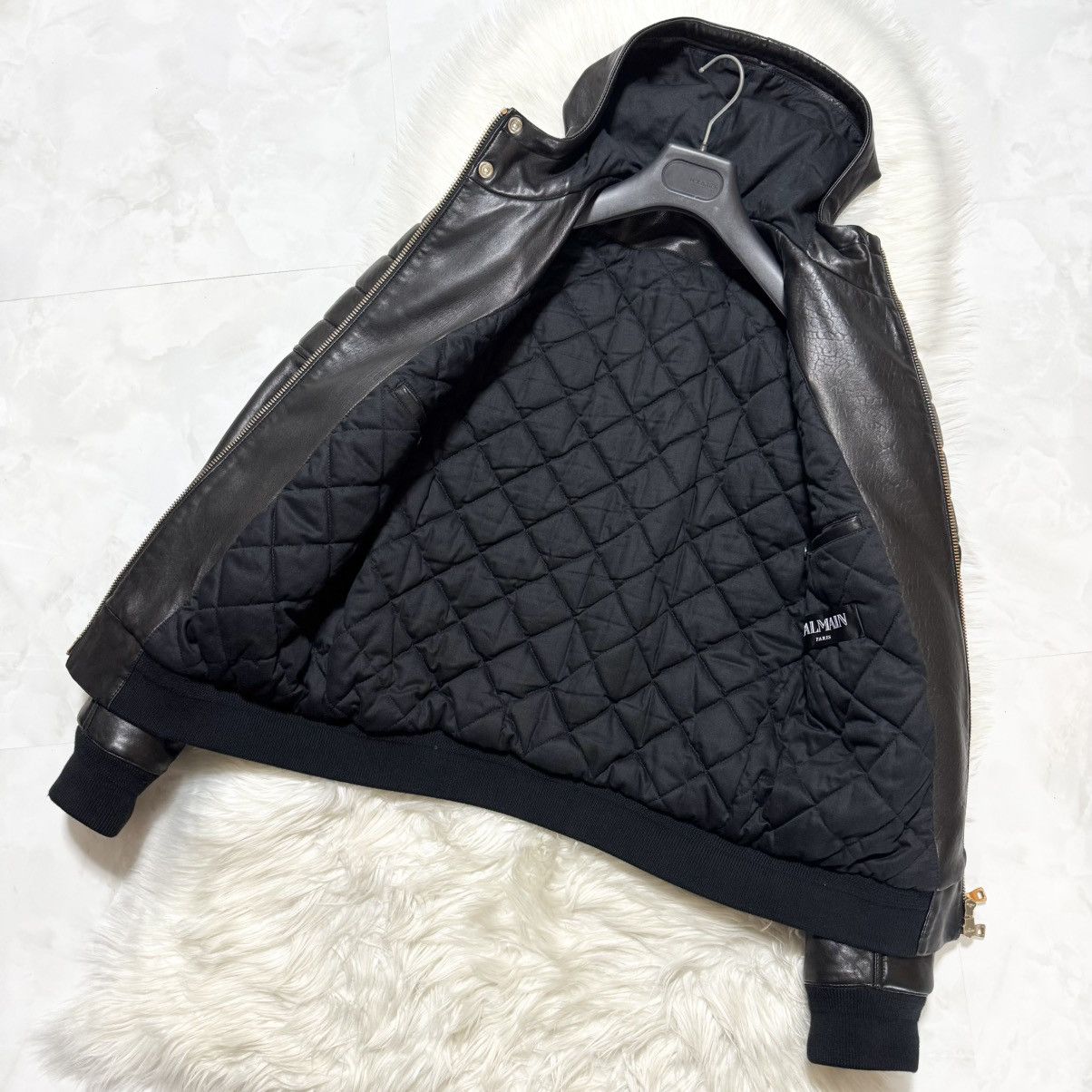 Balmain Balmain Homme quilted leather blouson Jacket Size US M / EU 48-50 / 2 - 9 Thumbnail