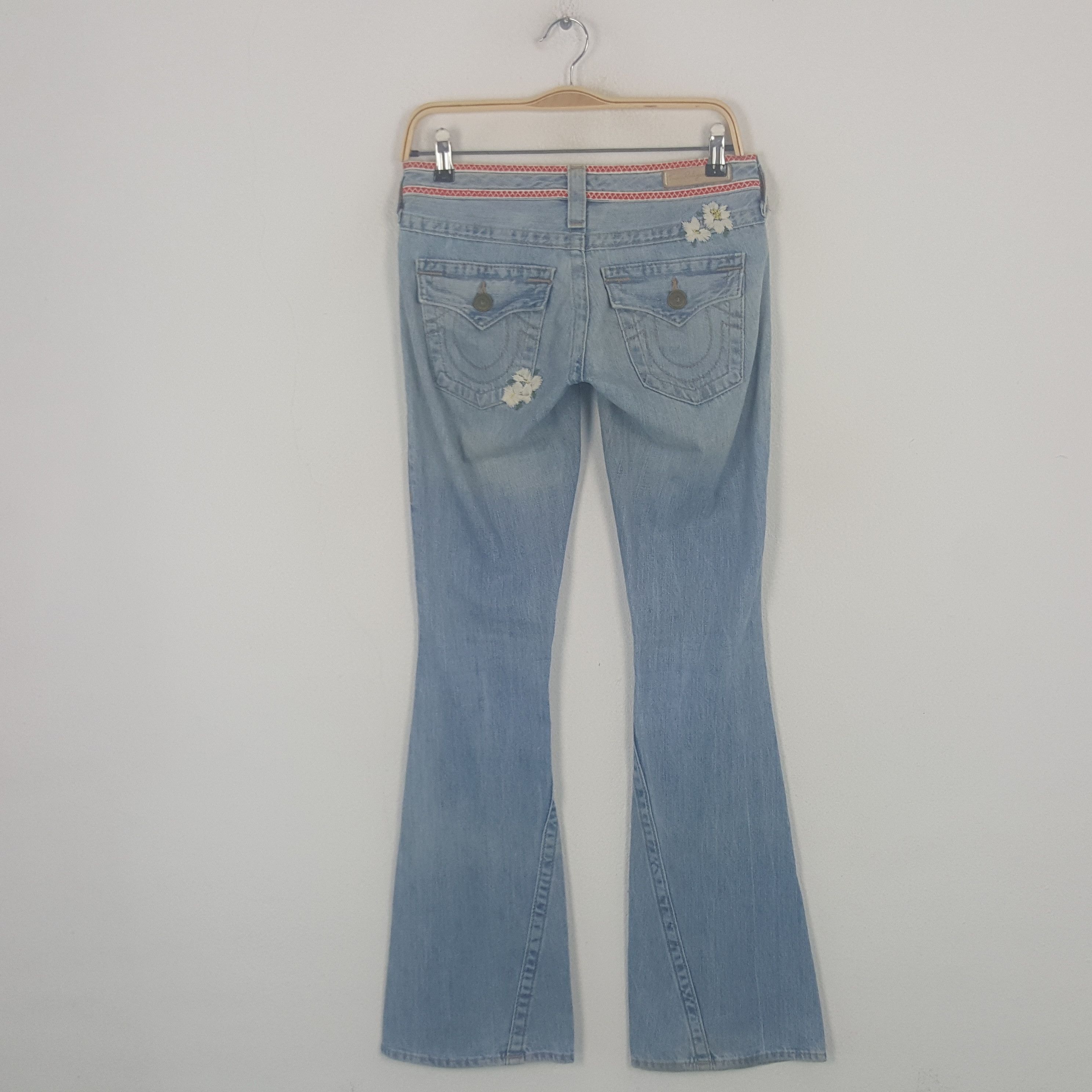 True Religion Vintage True Religion American Bootcut Denim Jeans C297N7 Size 28" / US 6 / IT 42 - 4 Thumbnail