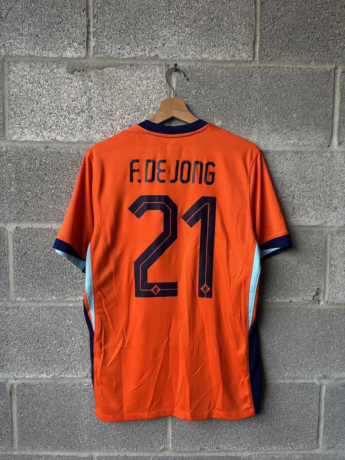 Nike × Vintage Nike Netherlands 🇳🇱 DeJong National Soccer Futbol Jersey Kit Size US M / EU 48-50 / 2 - 2 Thumbnail