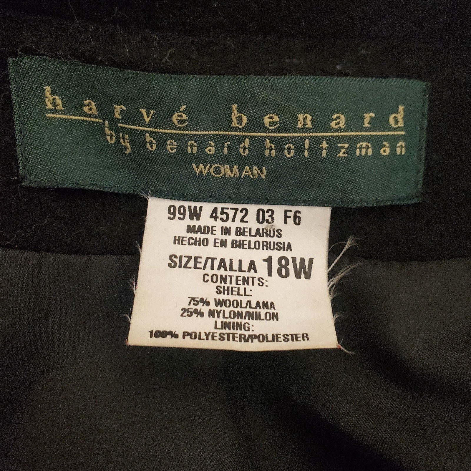 Harve Benard Harve Benard Vintage Women's Wool Peacoat Button Front Coat Size XXL / US 16-18 / IT 52-54 - 4 Thumbnail