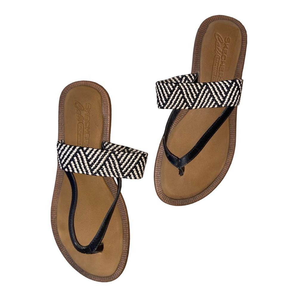 SKECHERS Skechers l Braided Thong Sandals Size 7.5 Size US 7.5 / IT 37.5 - 1 Thumbnail