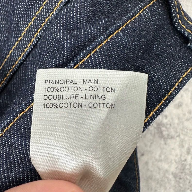 Louis Vuitton Louis Vuitton 25 Blue Wide Leg Jeans Size 33" - 4 Thumbnail