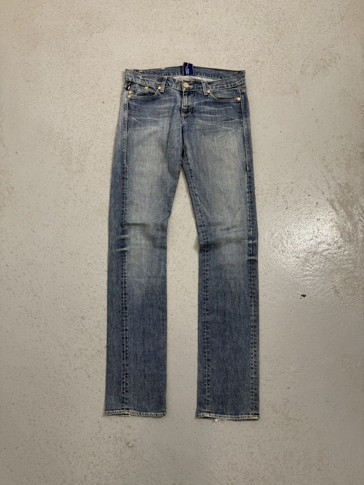 Victoria Beckham Victoria Beckham For Rock & Republic Embroidered Logo Jeans Size 27" / US 4 / IT 40 - 8 Thumbnail