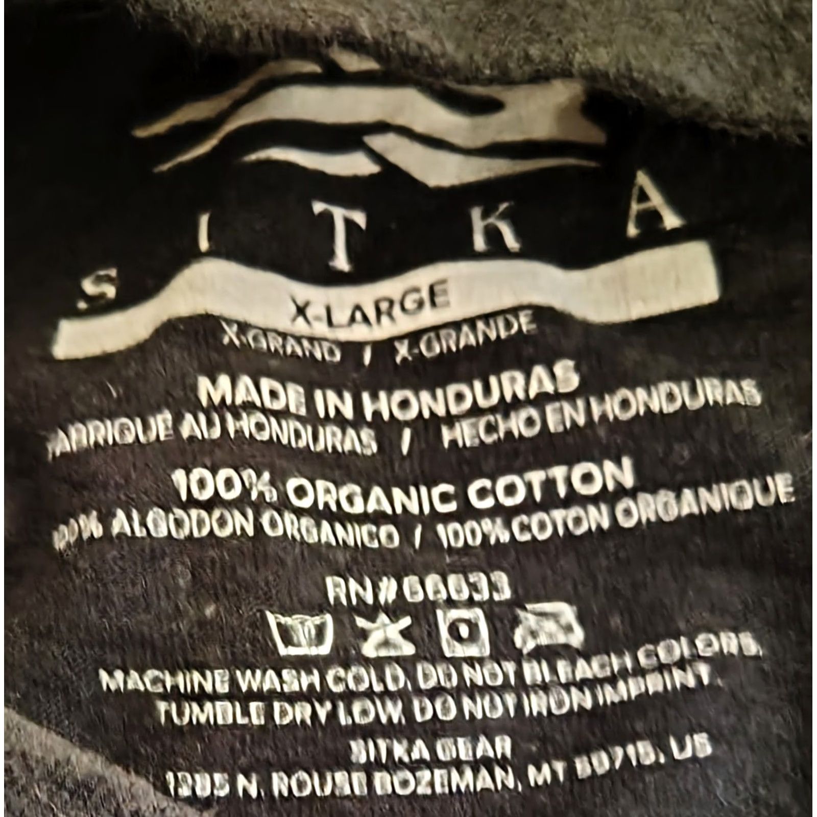 SITKA Sitka Optifade Icon T-shirt Mens XL Black Hunting Logo Size US XL / EU 56 / 4 - 4 Thumbnail