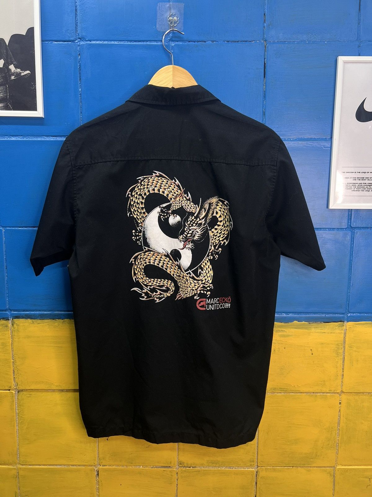 Ecko Unltd. × Vintage Vintage 90s Ecko Unltd Dragon Japan Style Hip Hop Rap Size US S / EU 44-46 / 1 - 6 Thumbnail