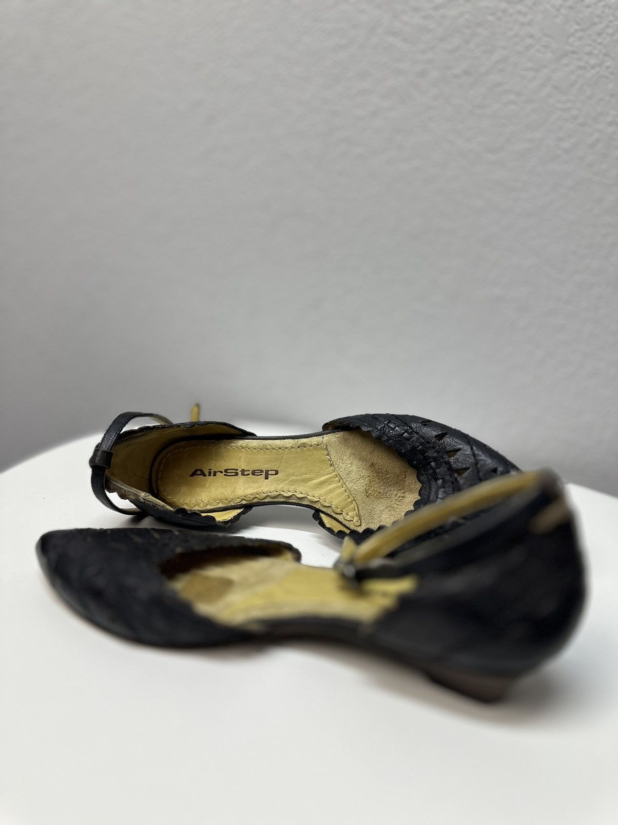 A.S.98 Vintage Air Step Ballet Shoes Womens Prada style Avantgarde Size US 11 / IT 41 - 6 Thumbnail