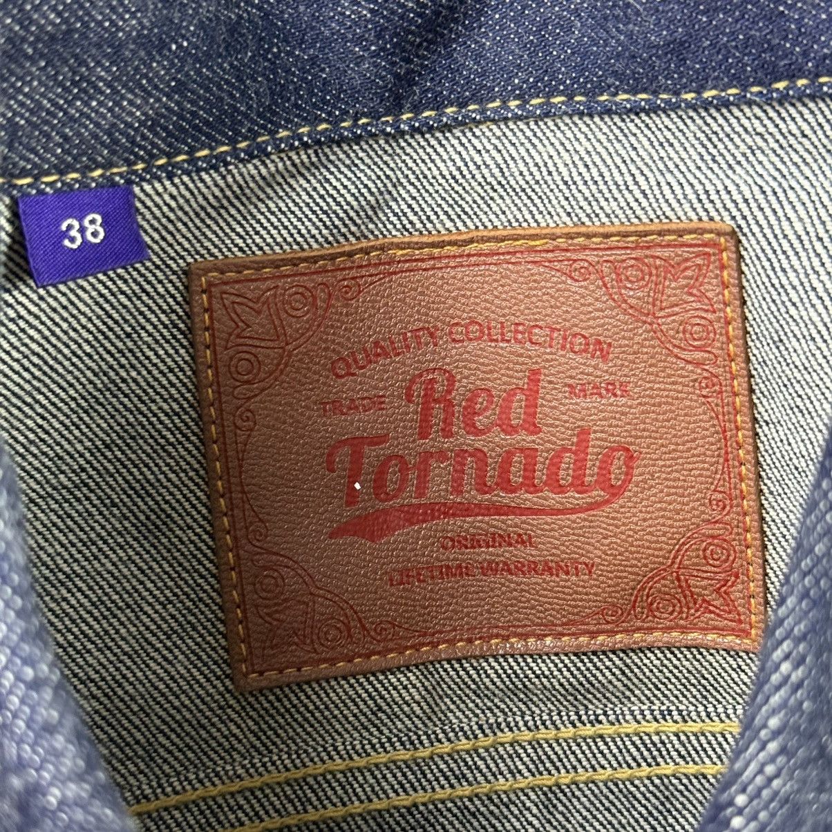 Japanese Brand Red Tornado LVC 557 big E TYPE3-0001 14oz Selvedge Denim Size US M / EU 48-50 / 2 - 6 Thumbnail