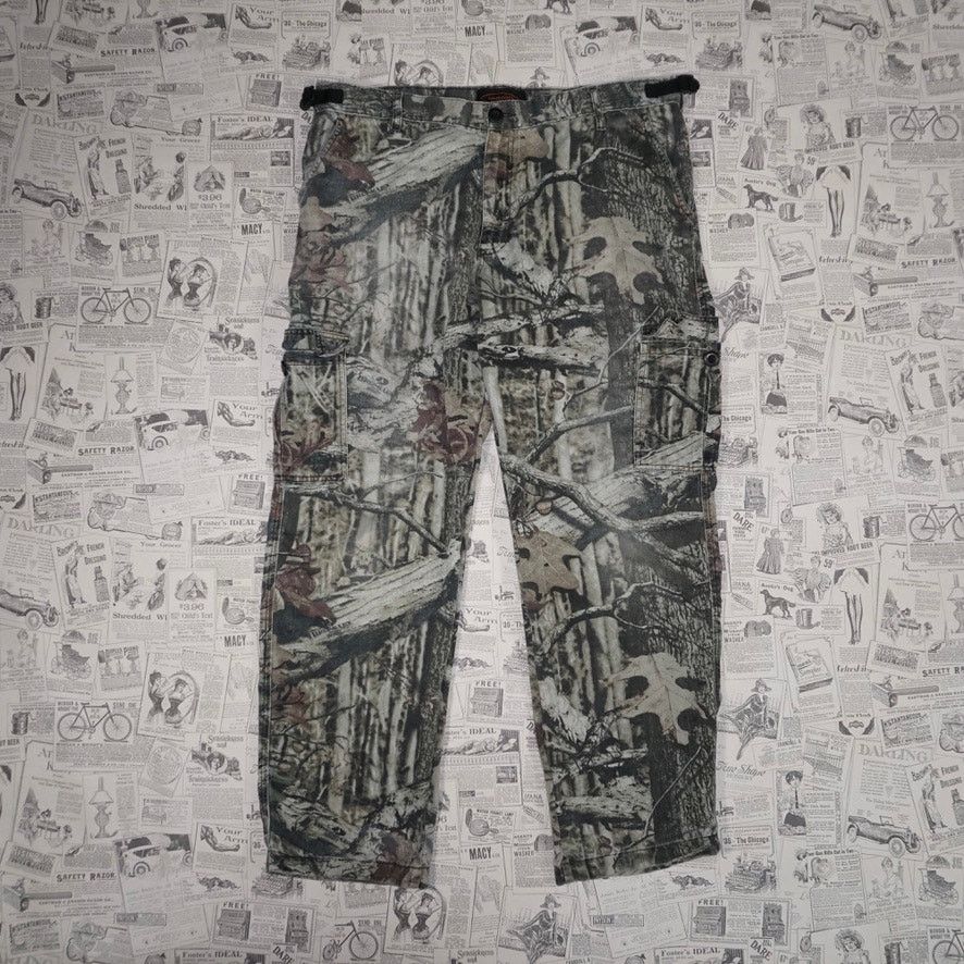 Realtree 38 - Vintage Y2K Yukon gear real tree baggy carpenter pants Size US 38 / EU 54 - 2 Thumbnail