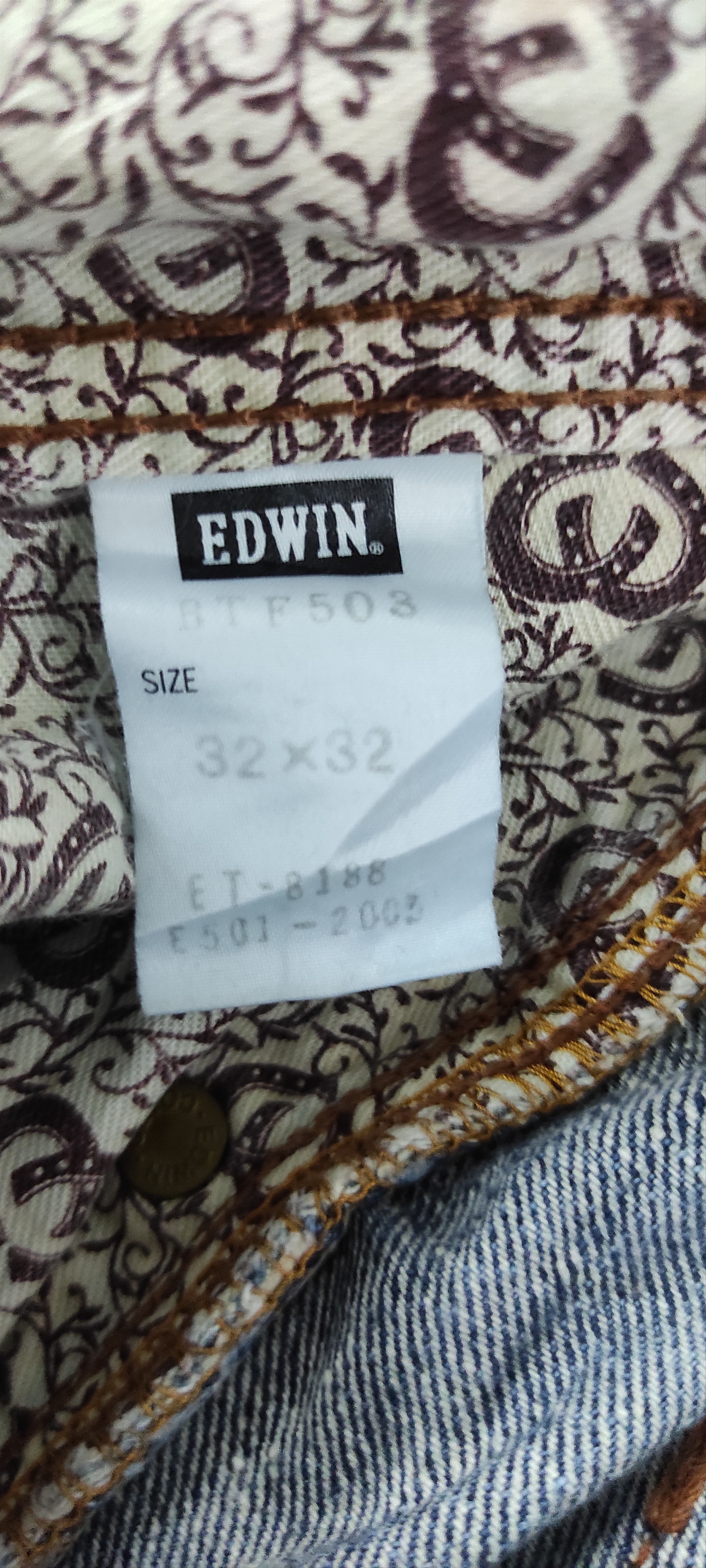 Edwin Edwin Distressed Jeans Size US 33 - 11 Thumbnail