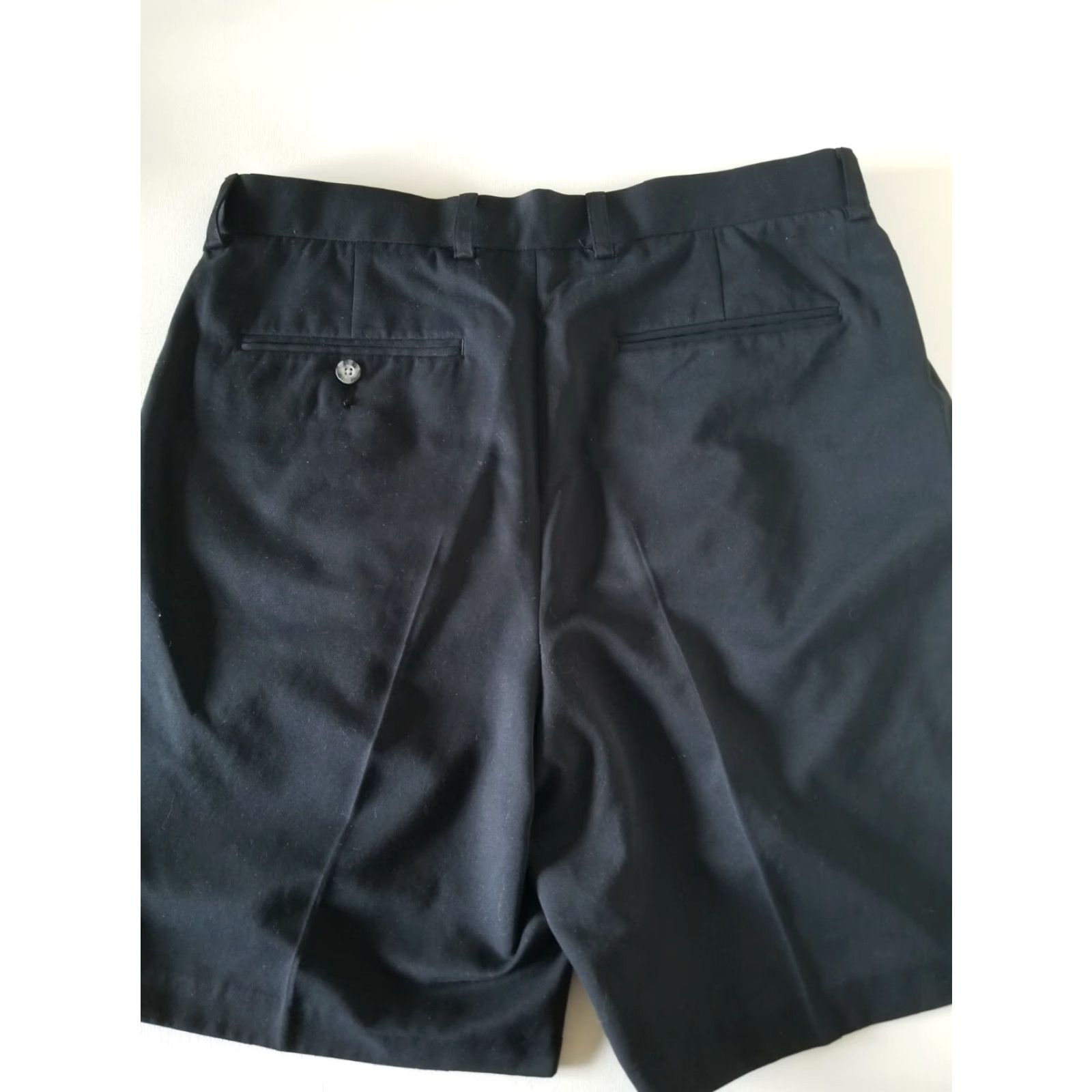 Vintage Oxford Golf Men 33 Black Super Dry Golf Shorts Size US 33 - 2 Thumbnail