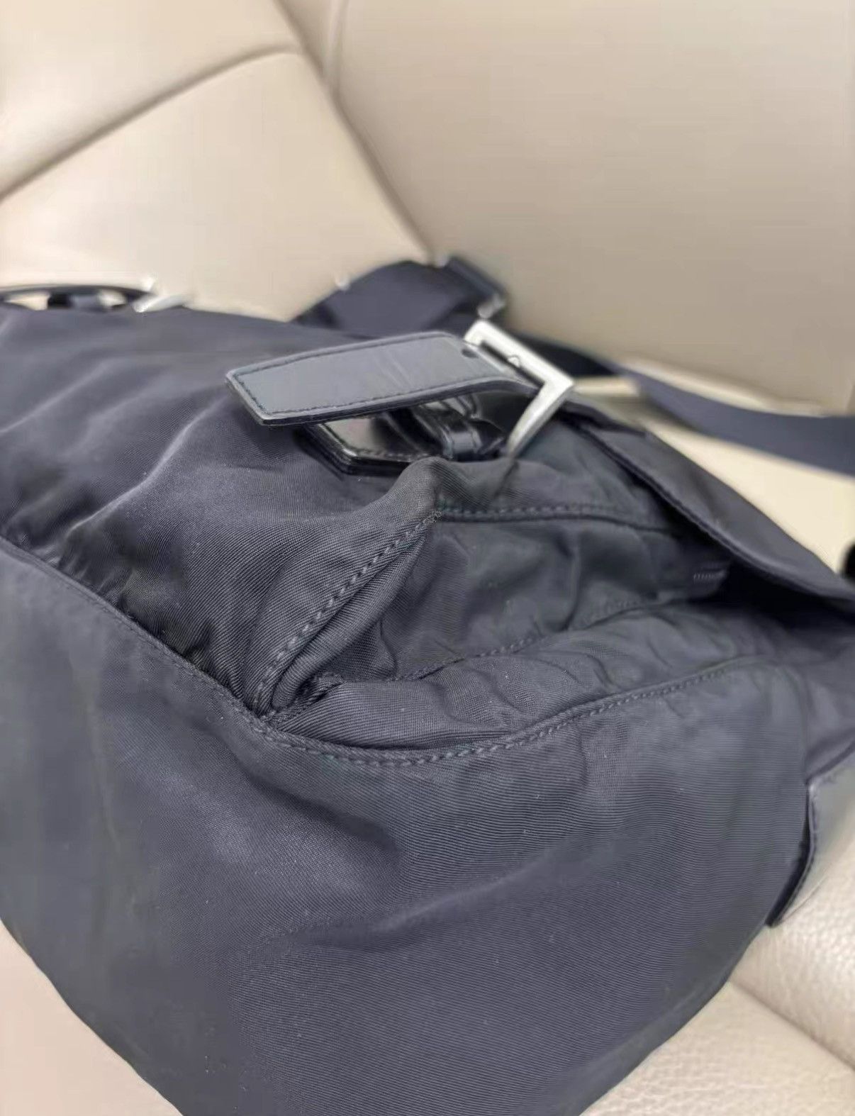 Prada Prada medium motorcycle double-pocket messenger bag J38 Size ONE SIZE - 7 Thumbnail