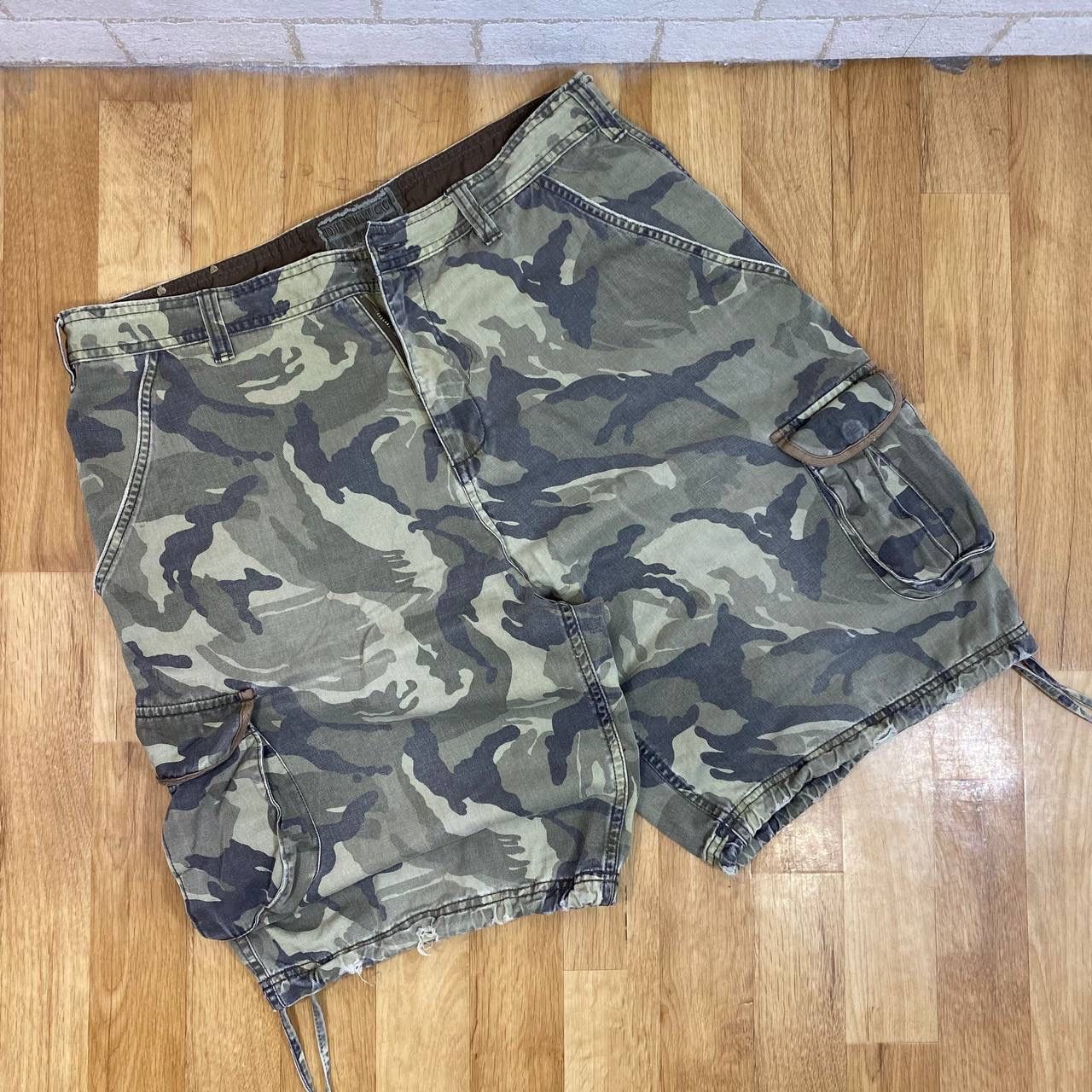 Japanese Brand Military cargo shorts jorts multipocket baggy streetwear ...