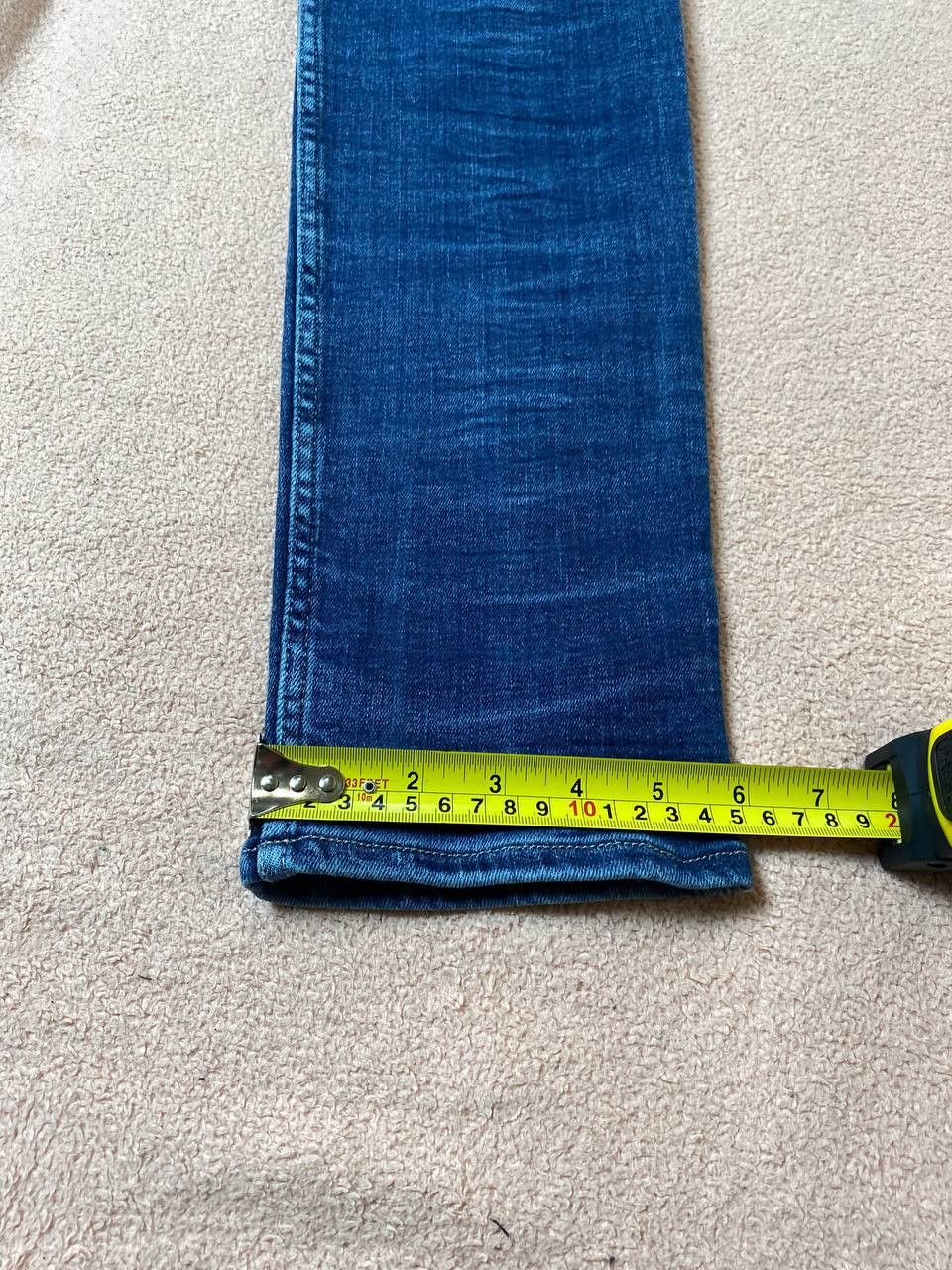 Replay × Vintage Replay Anbass Slim Fit Mid Wash Jeans Blue Size US 33 - 16 Thumbnail