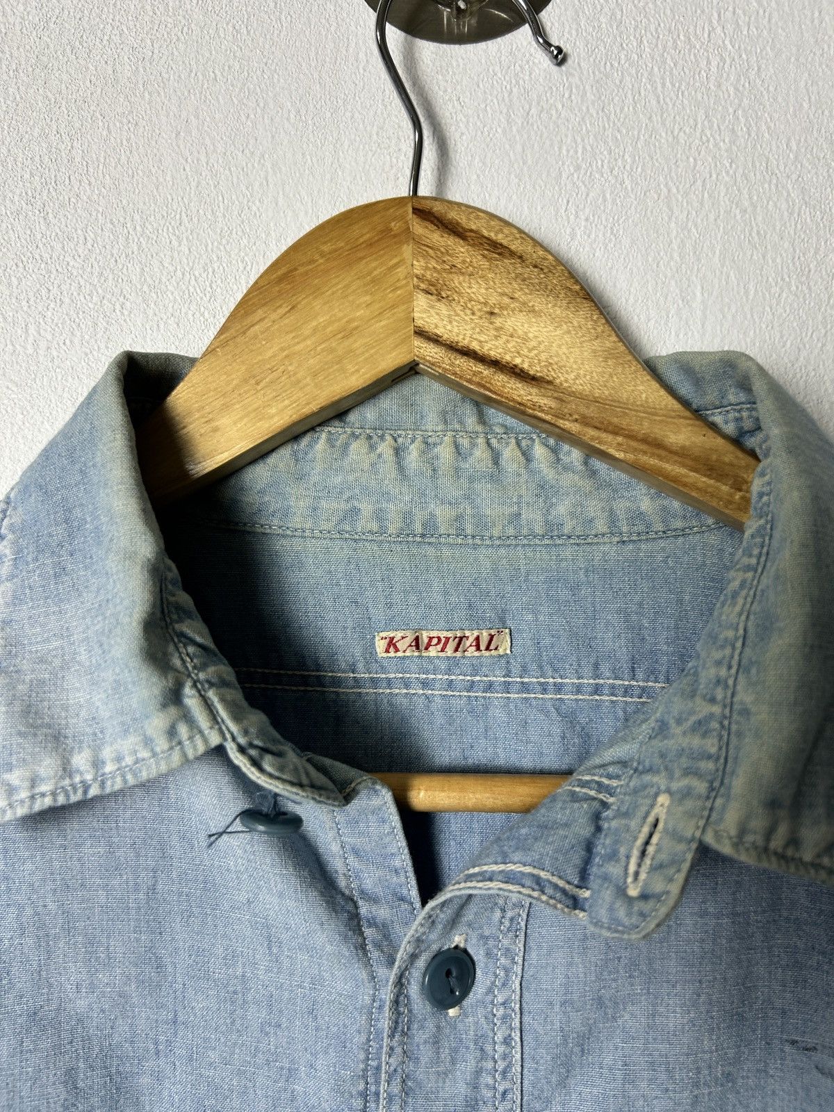 Kapital Kapital 1985 western indigo button shirt Size US M / EU 48-50 / 2 - 3 Thumbnail