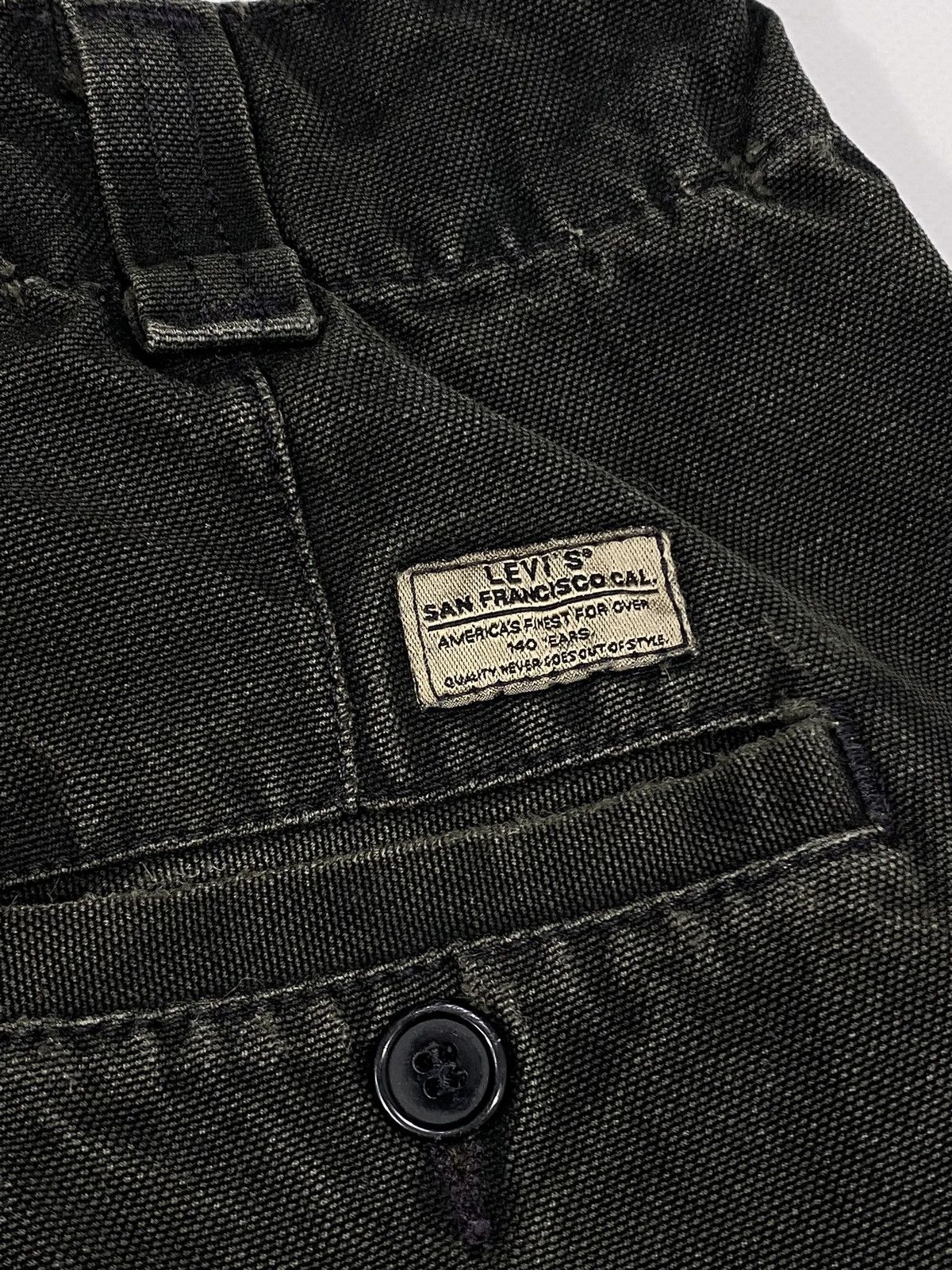 Levi's LASTDROP🔥90s Levis 676 Distressed Sunfaded Cargo Baggy Pants Size US 30 / EU 46 - 9 Thumbnail