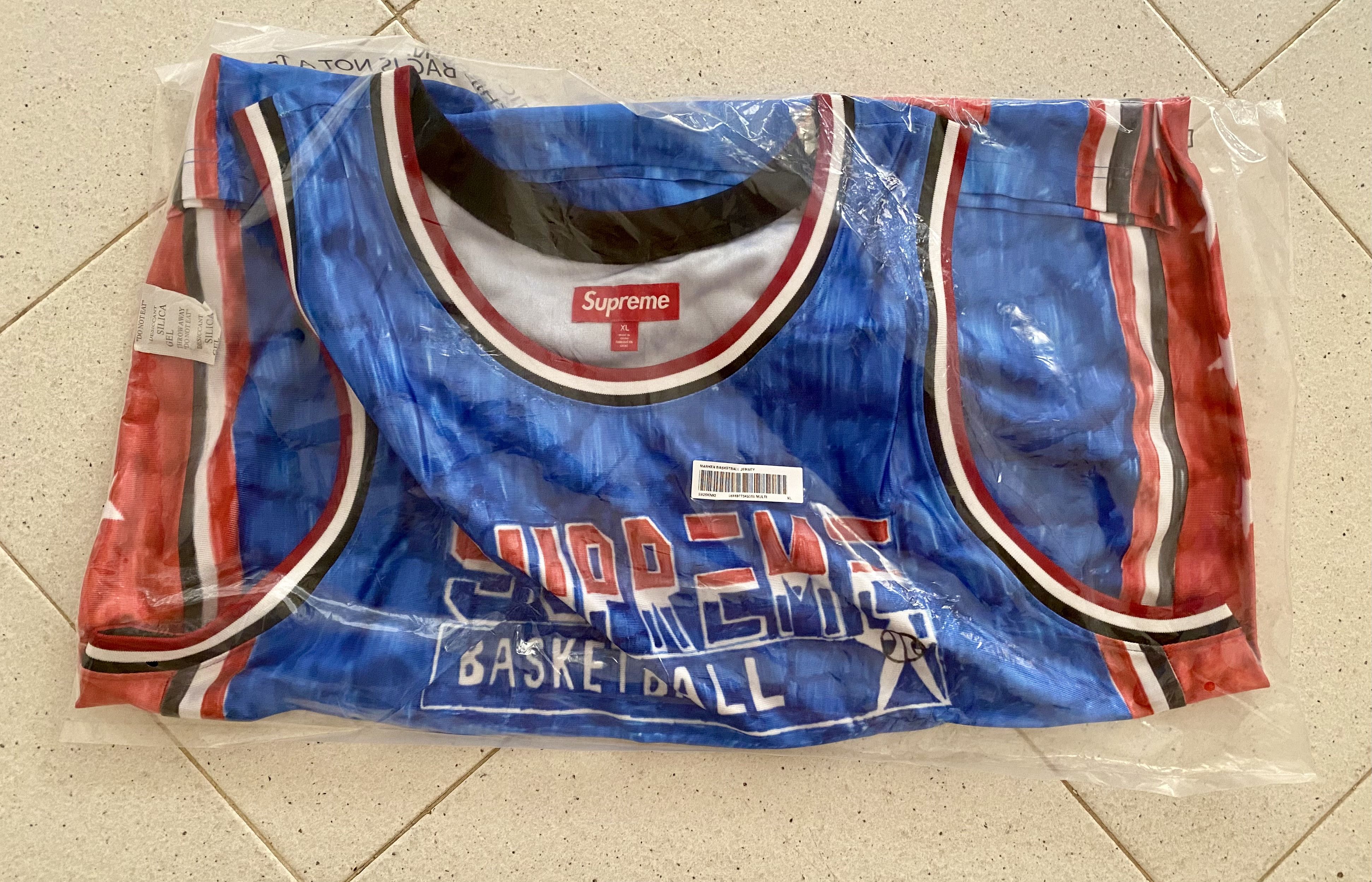 Supreme Supreme Basketball Jersey Size US XL / EU 56 / 4 - 9 Thumbnail