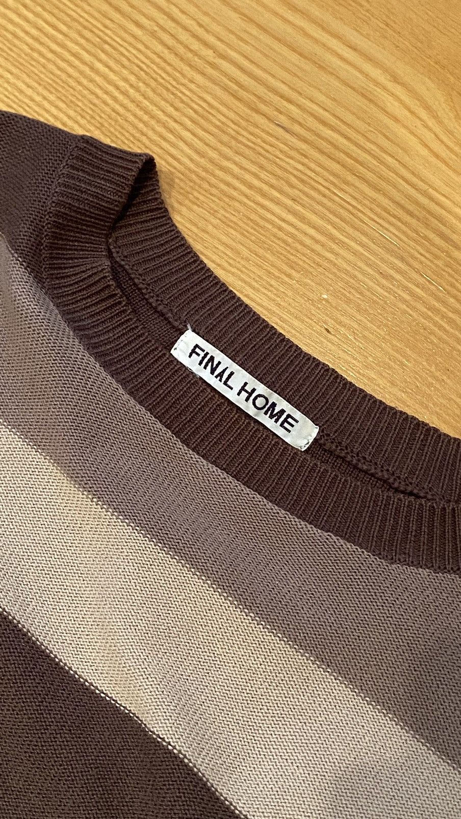 Final Home AW1996 Final Home by Issey Miyake knitwear sweater Size US M / EU 48-50 / 2 - 3 Thumbnail