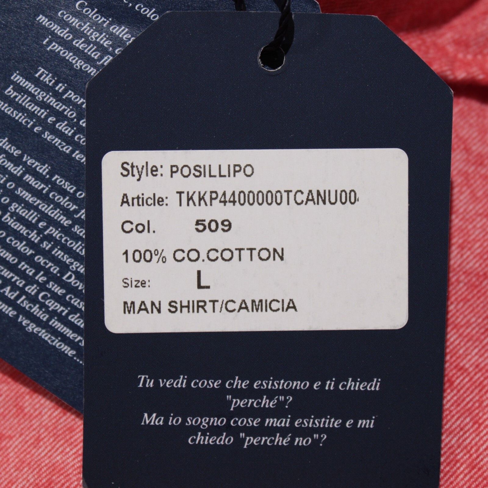 Other Tiki New with tags Shirt Size L US In Red Size US L / EU 52-54 / 3 - 7 Thumbnail