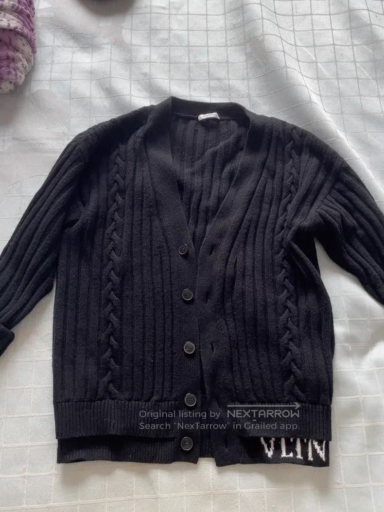 Valentino Valentino Wool cardigan Size L / US 10 / IT 46 - 2 Thumbnail