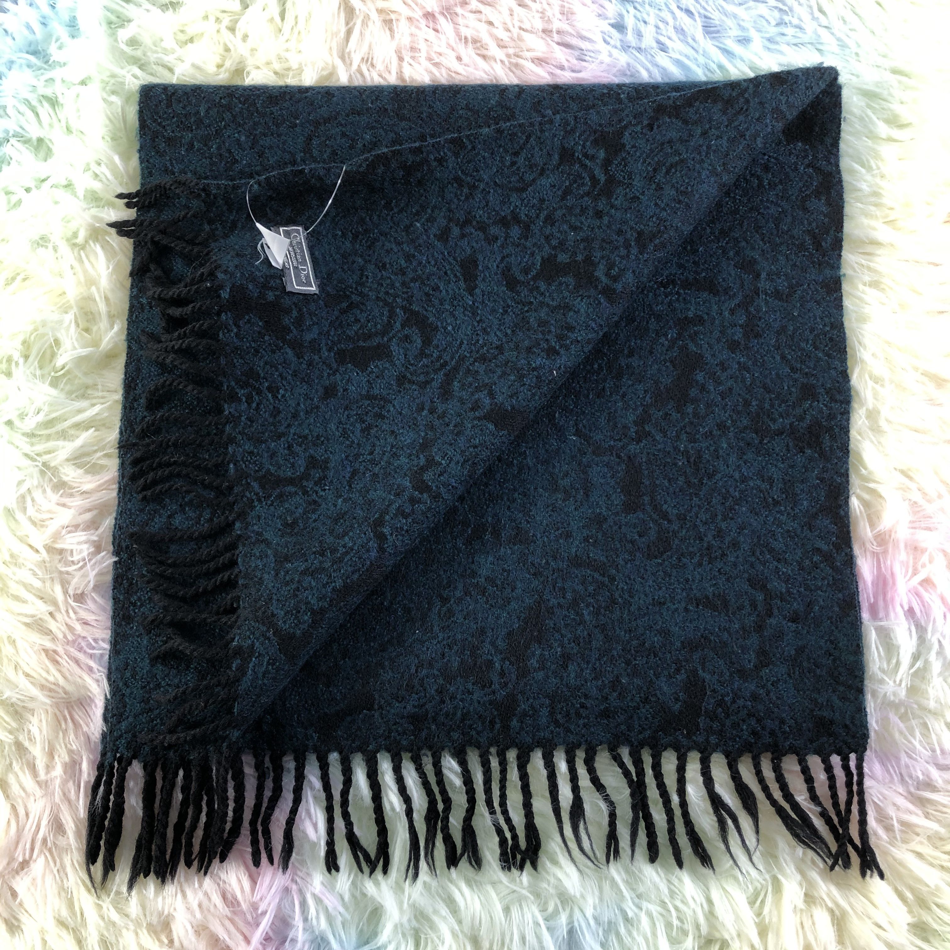 Vintage Christian Dior Monsieur Scarf / Muffler / Neckwear - KM293 Size ONE SIZE - 4 Thumbnail