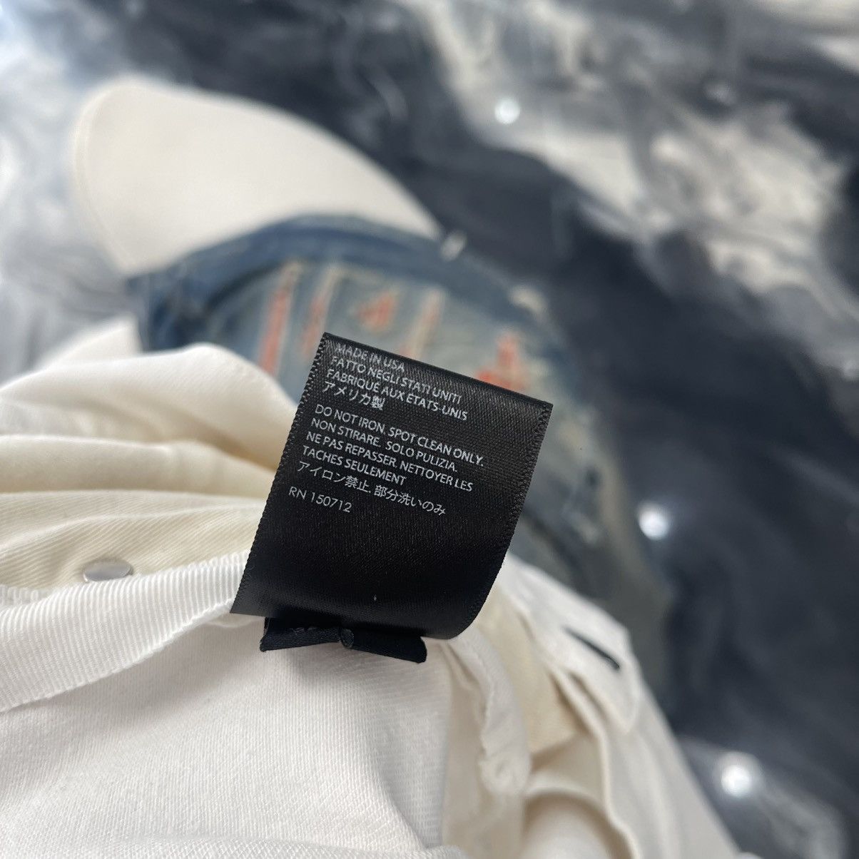 Amiri AMIRI White on White MX 1 Denim Jeans Size US 38 / EU 54 - 7 Thumbnail