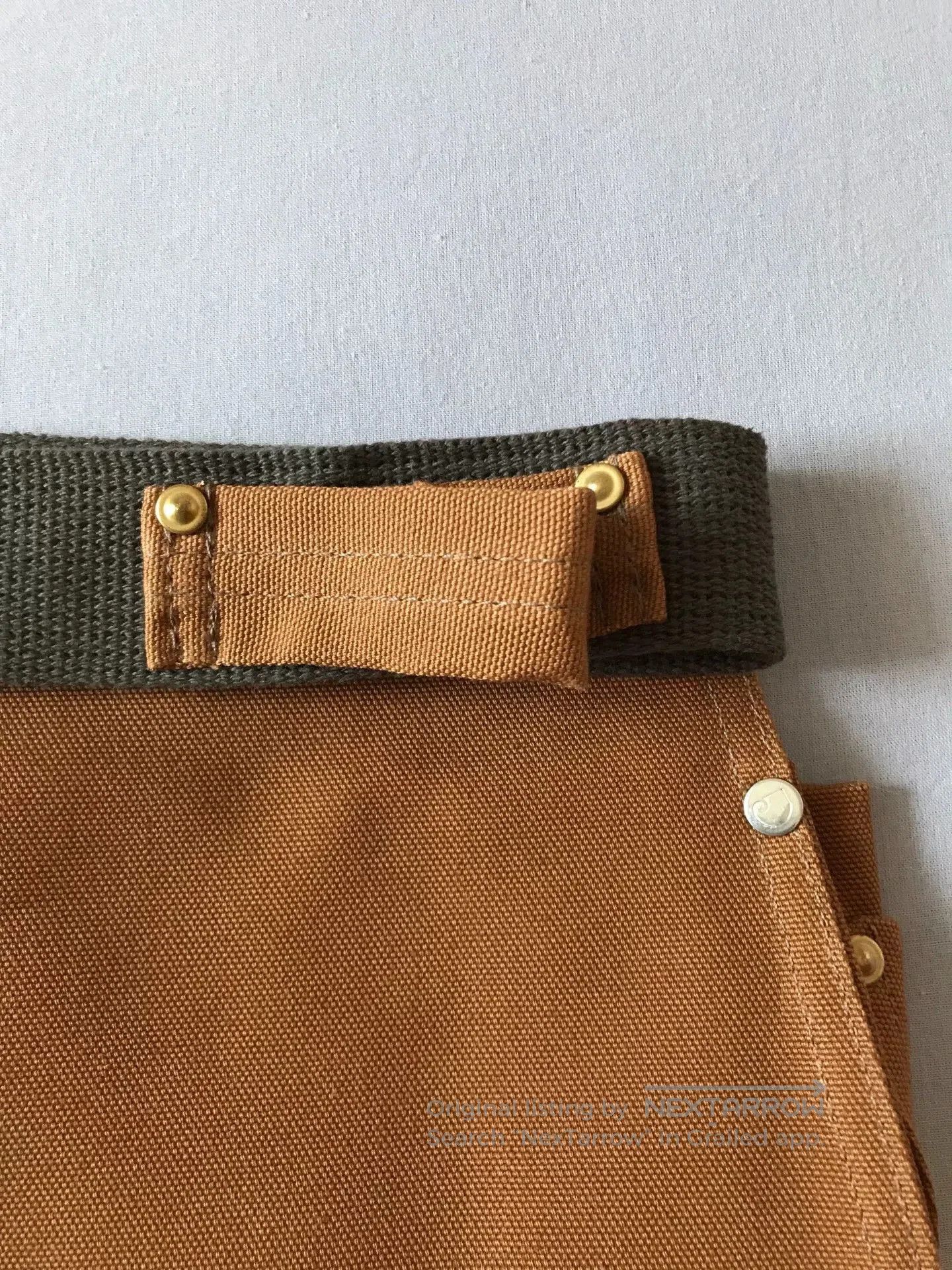 Carhartt Carhartt A09 BRN Apron Tool Bag. Size ONE SIZE - 7 Thumbnail