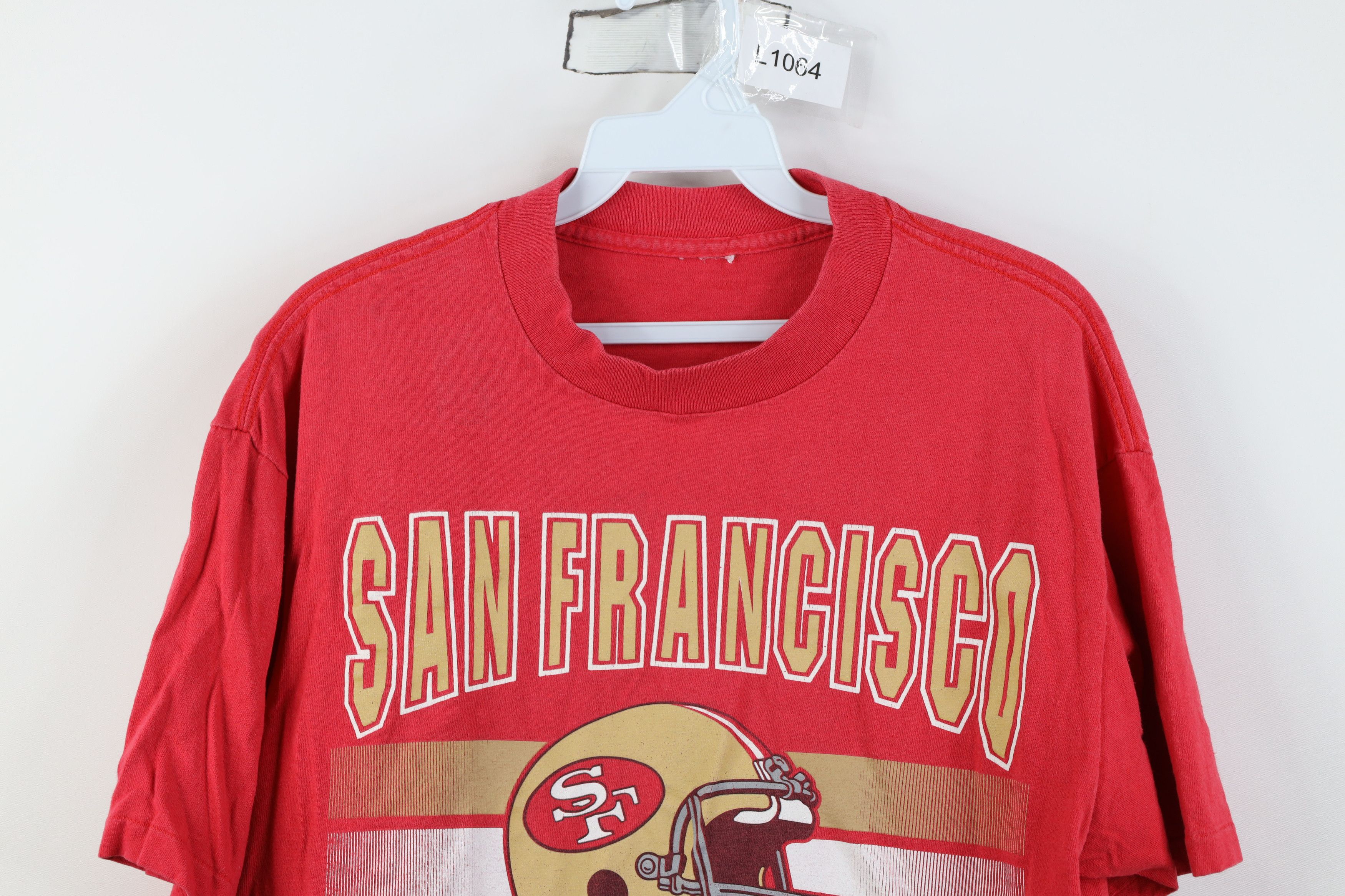 Vintage Vintage 90s San Francisco 49ers Short Sleeve T-Shirt Size US M / EU 48-50 / 2 - 2 Thumbnail