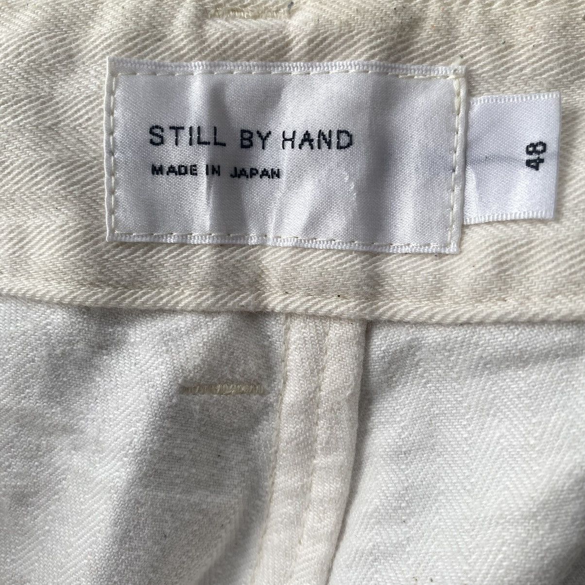 STILL BY HAND still by hand heringbone fatigue pants Size US 35 - 7 Thumbnail