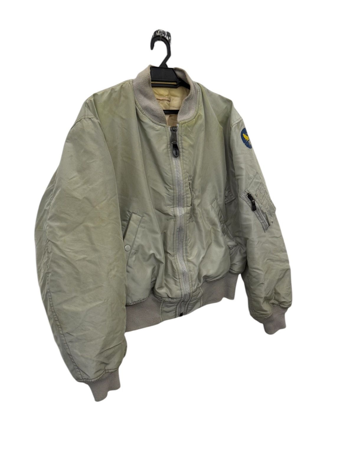 Avirex × Vintage Vintage Avirex USAF ARTIC BOMBER JACKET IDEAL ZIPPER Size US L / EU 52-54 / 3 - 3 Thumbnail