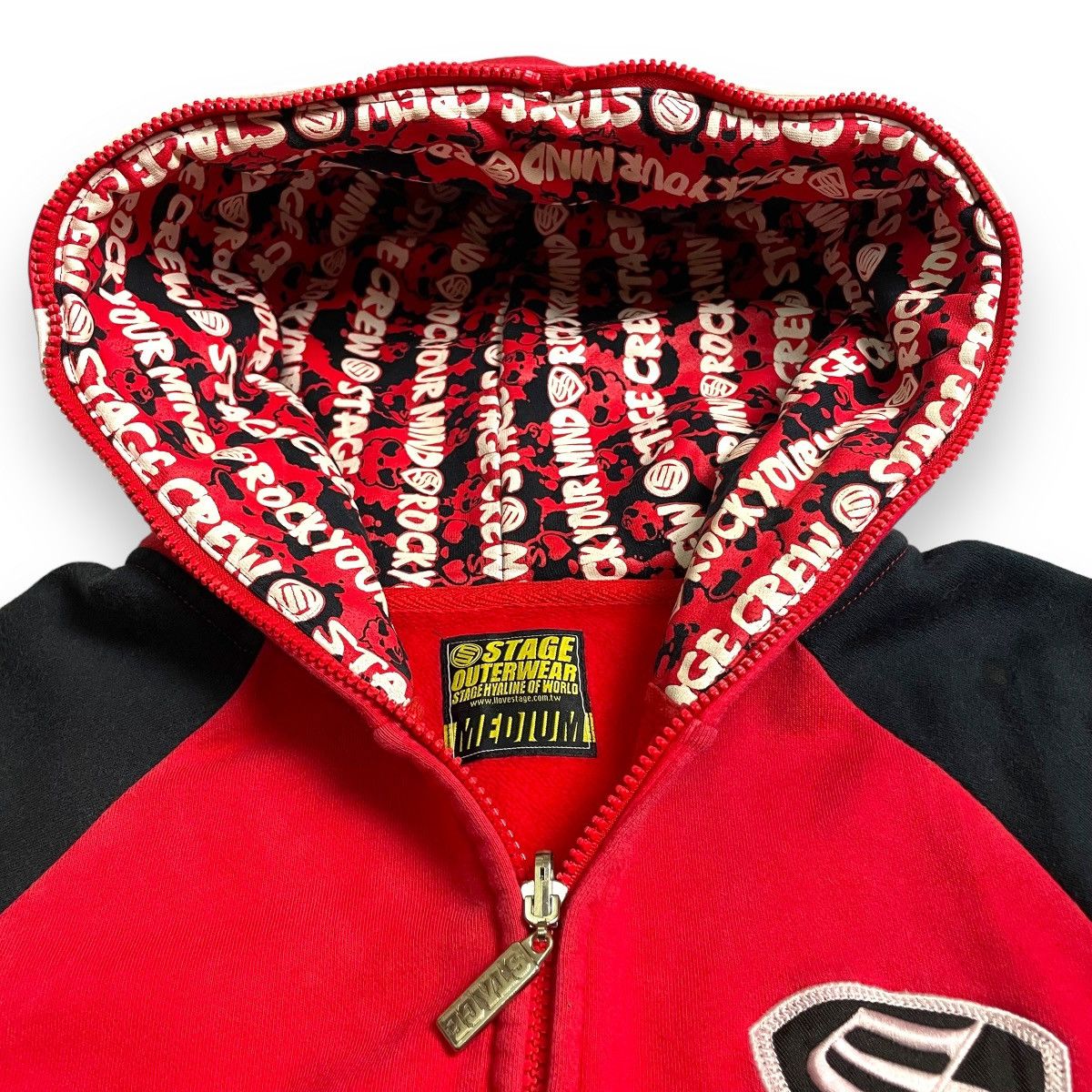 Hysteric Glamour STAGE HYALINE OF WORLD FULL ZIP HOODIE SWEATER Size US M / EU 48-50 / 2 - 6 Thumbnail