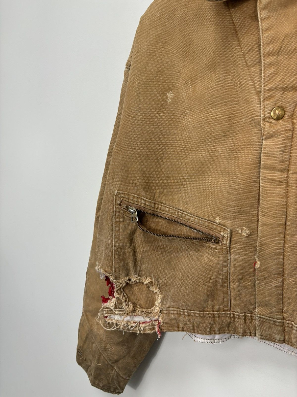 Carhartt Vintage Carhartt 80s USA Boxy Fit Cropped Detroit Jacket Size US L / EU 52-54 / 3 - 6 Thumbnail