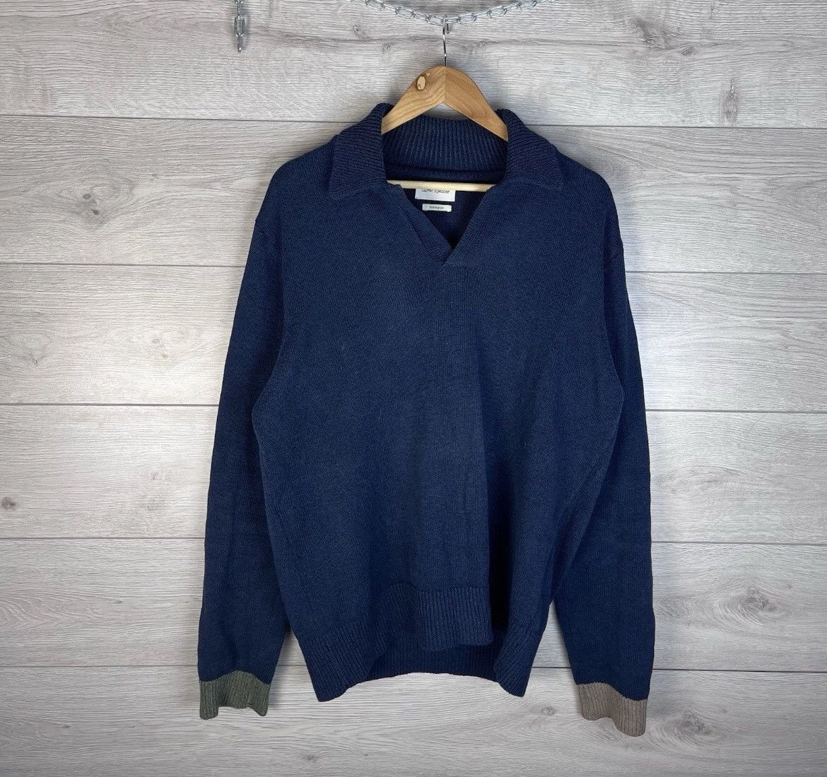 Oliver Spencer Vintage men’s sweater Oliver Spencer ecological size L Size US L / EU 52-54 / 3 - 1 Thumbnail