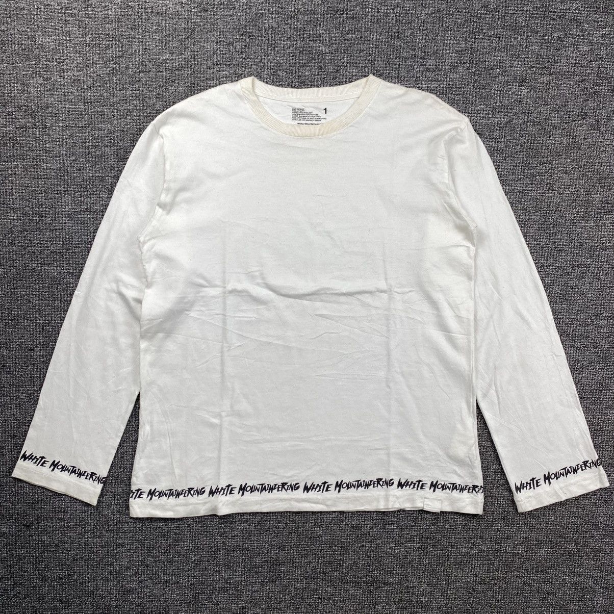 White mountaineering longsleeve fulltaped