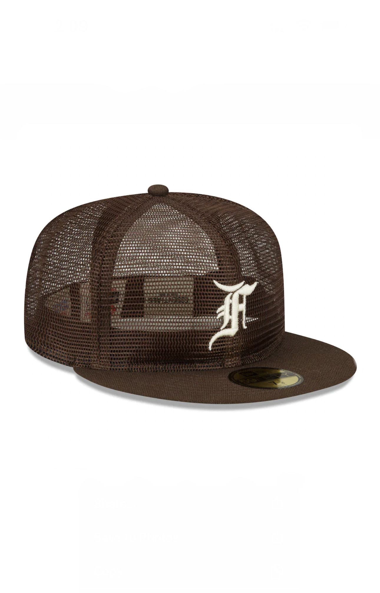 New Era x Fear of God Mesh 59FIFTY Fitted Hat - Brown