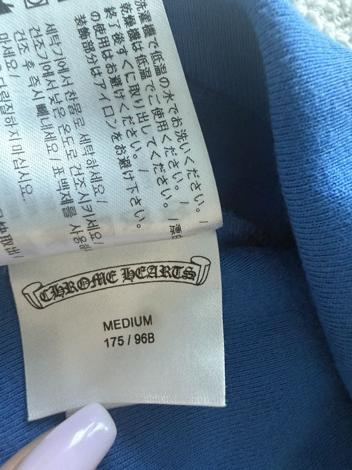 Chrome Hearts Blue Chrome Hearts top Size M / US 6-8 / IT 42-44 - 6 Thumbnail
