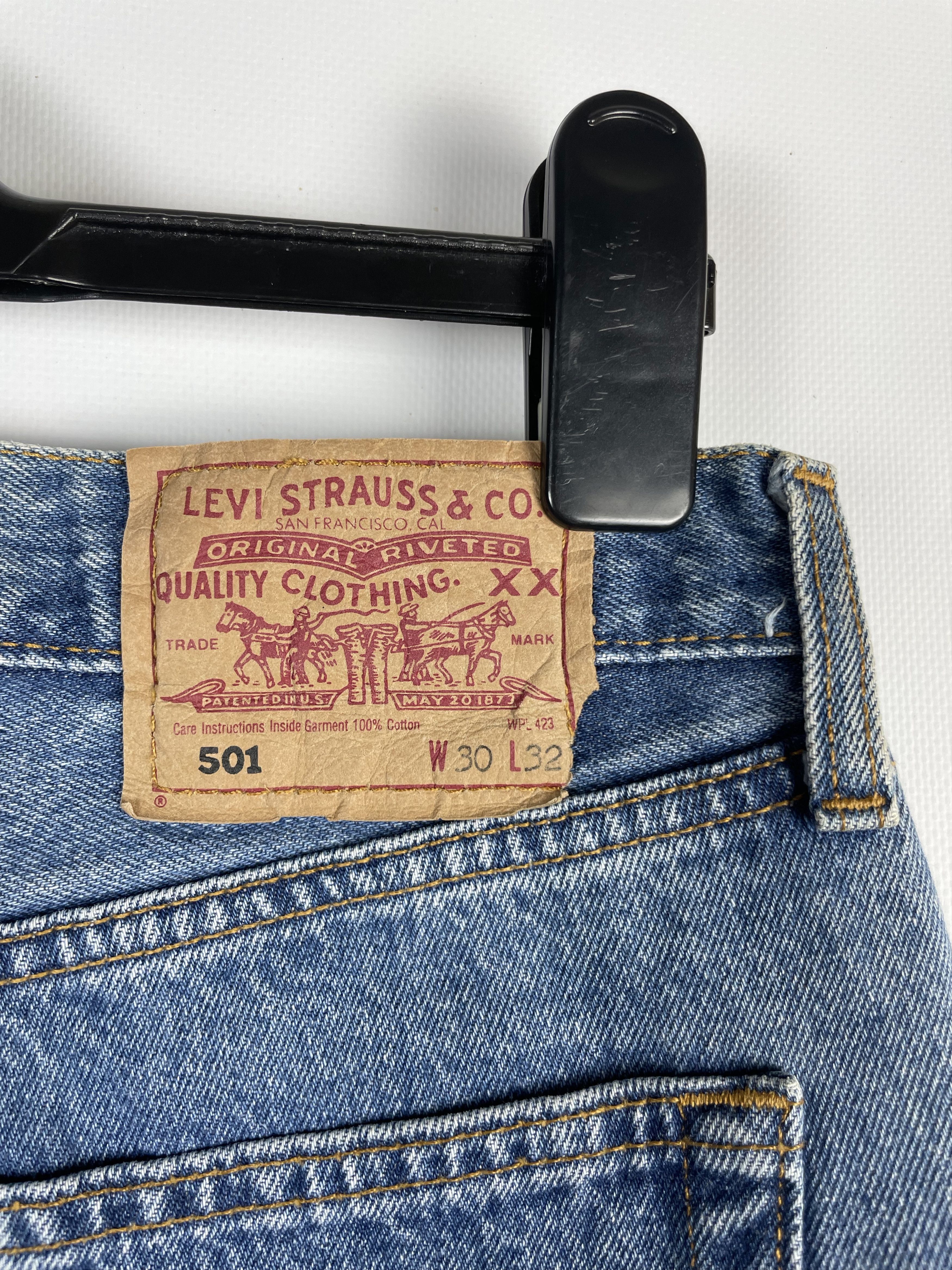Levi's Vintage 501 90s Levi's Pants Denim Jeans Size US 30 / EU 46 - 5 Thumbnail