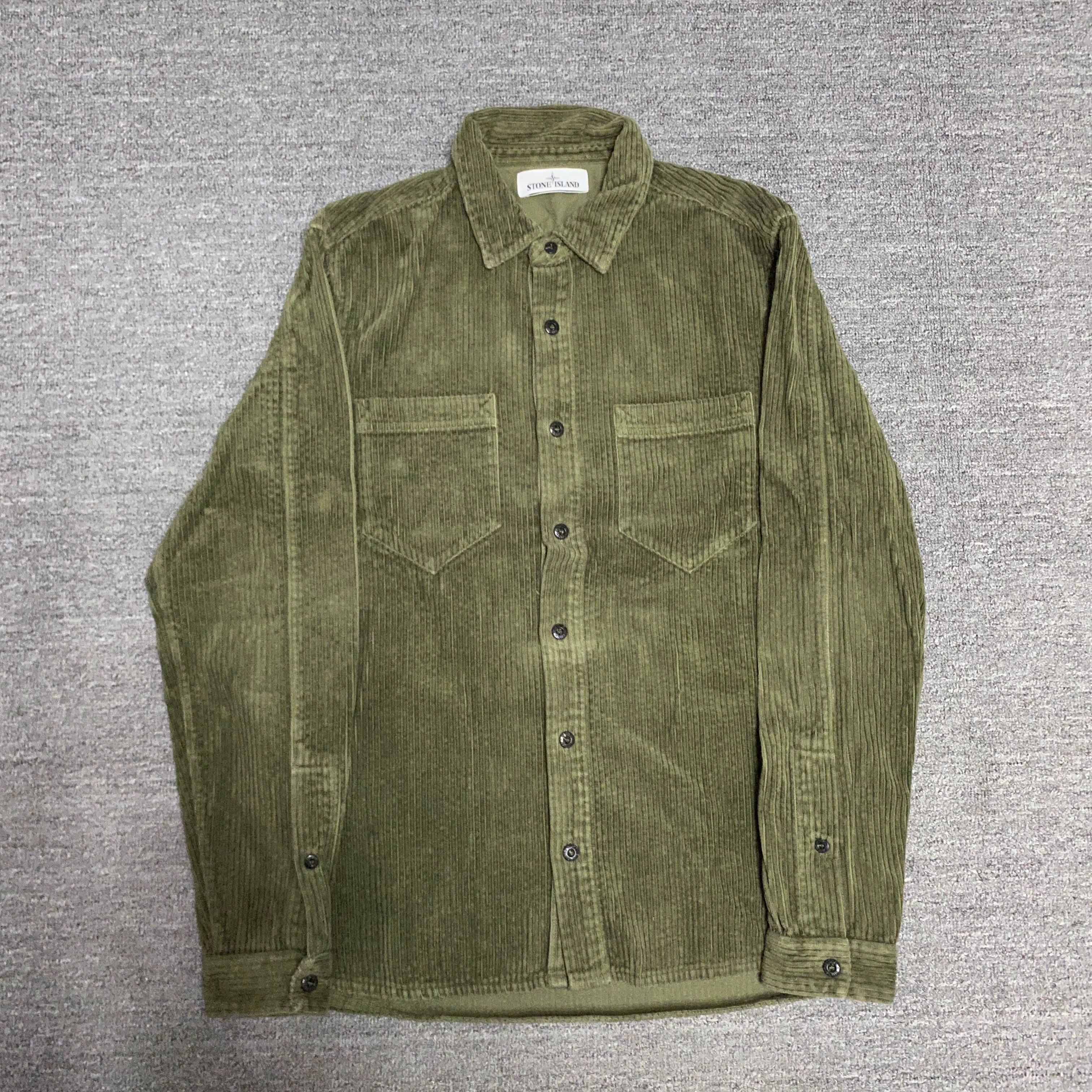 Stone Island Stone Island Embroidered Corduroy Jacket Size US M / EU 48-50 / 2 - 1 Thumbnail