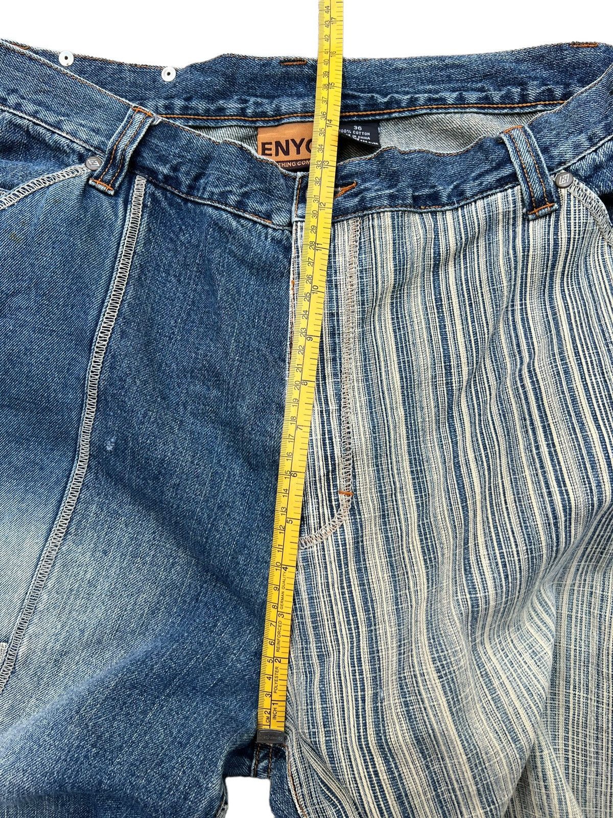 JNCO Enyce Y2K Multipocket Wide Baggy Denim Jeans 37 Size US 37 - 17 Thumbnail