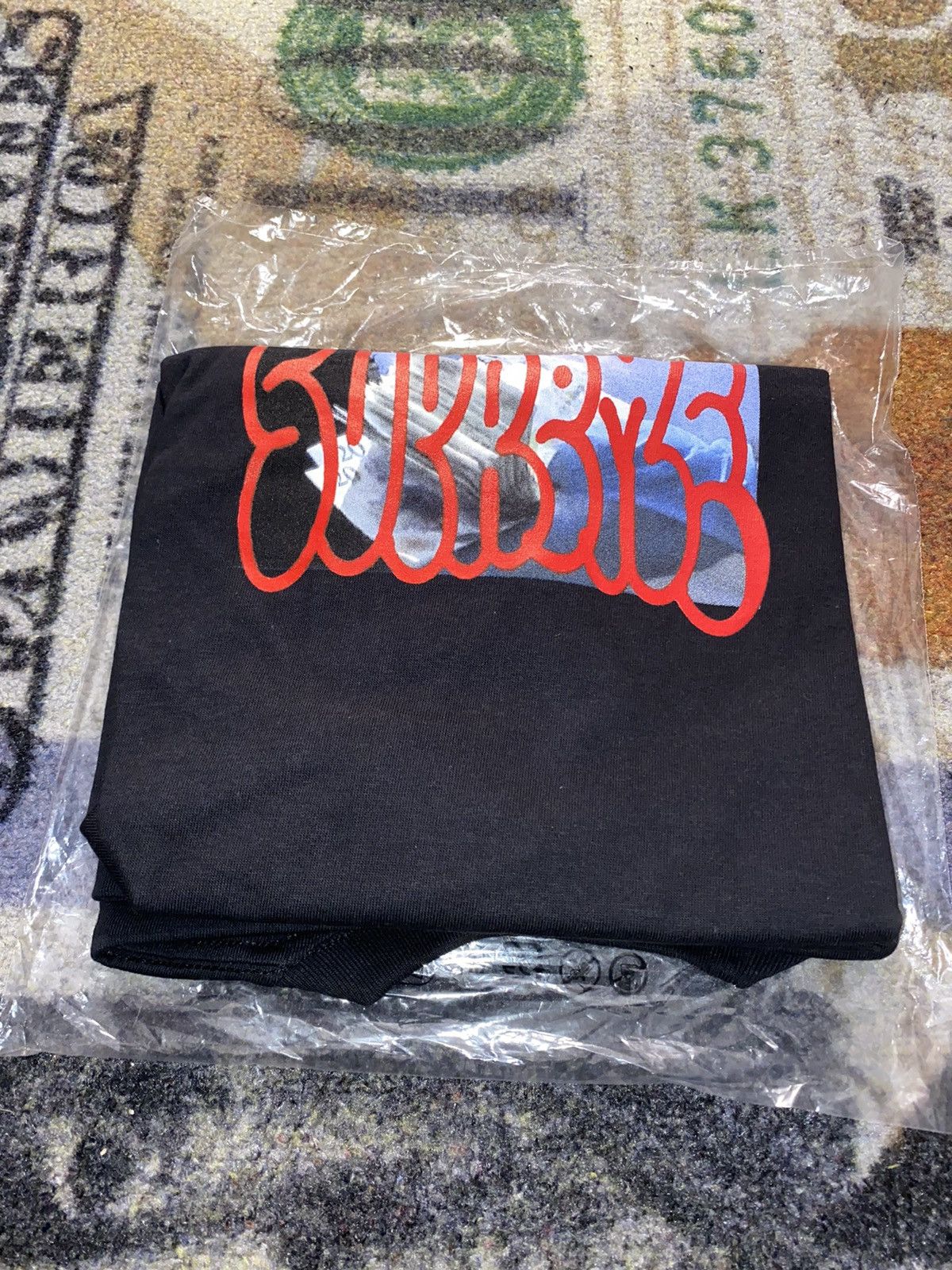 image of Supreme Payment Tee in Black, Men's (Size Large)