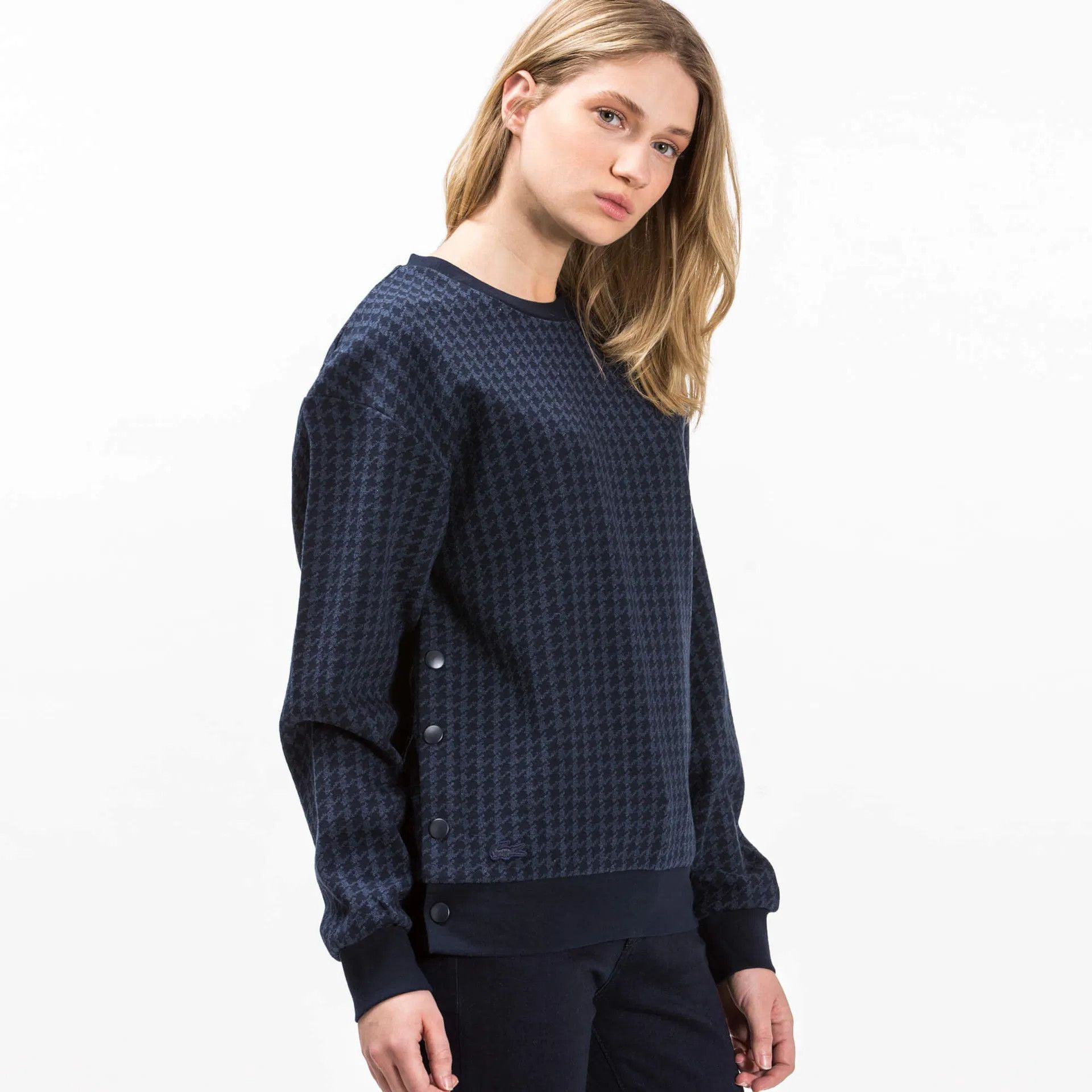 Lacoste Lacoste Kadın Lacivert Sweatshirt Size XS / US 0-2 / IT 36-38 - 2 Thumbnail