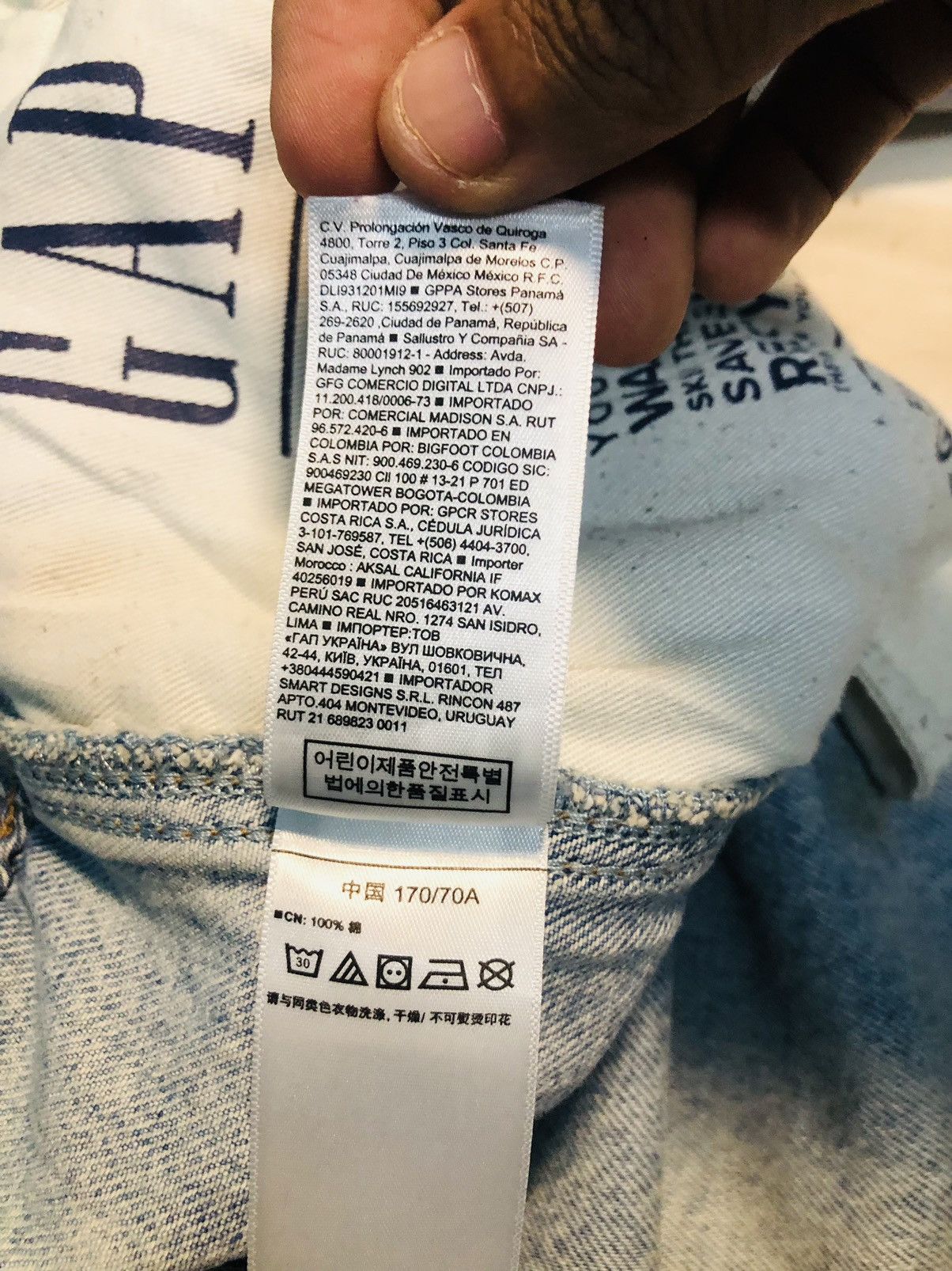 Gap × Jean × Vintage Gap Jeans Vintage (10) Size US 29 - 14 Thumbnail