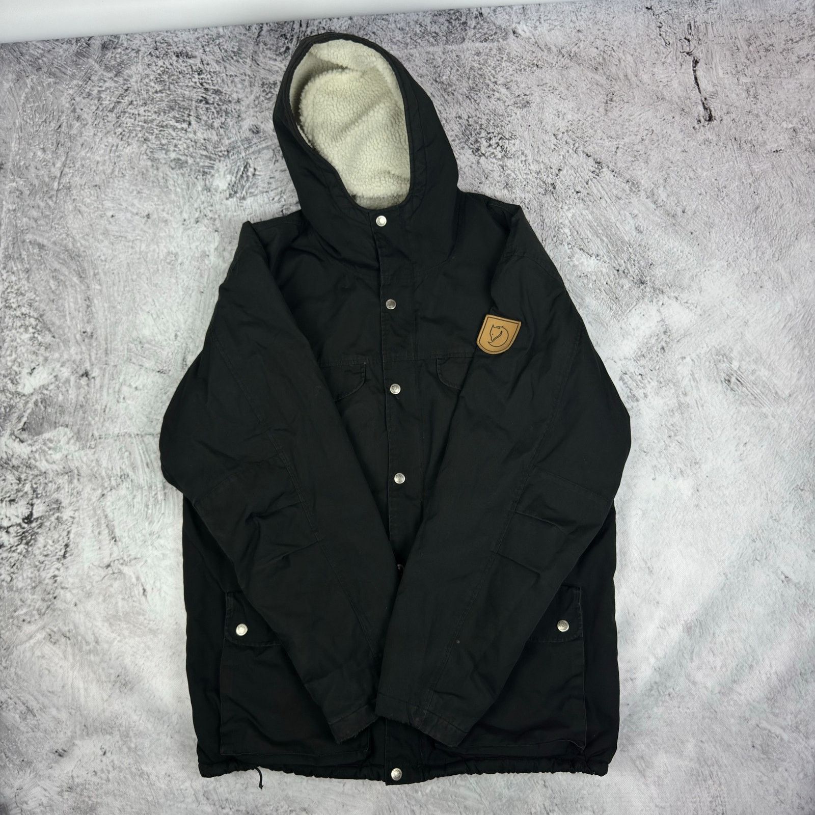 Fjallraven Fjällräven Greenland Winter Mens Black Teddy Fleece Jacket L Size US L / EU 52-54 / 3 - 2 Thumbnail