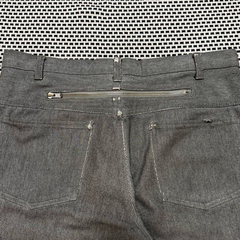 Number (N)ine Number (N)ine Size 201SS zipper gray jeans 2503-Nextarrow Size US 36 / EU 52 - 4 Thumbnail